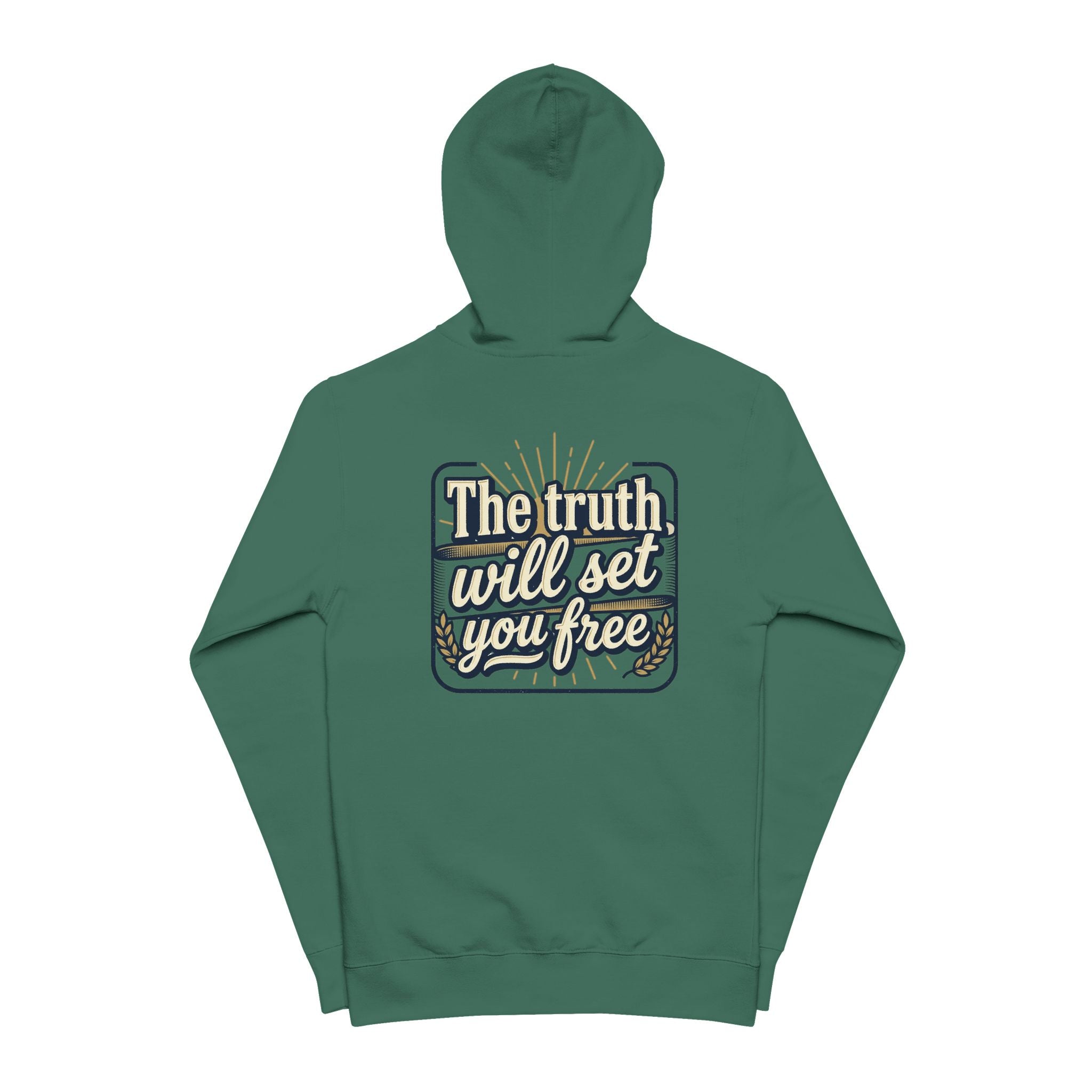 The Truth Will Set You Free Zip-Up Hoodie