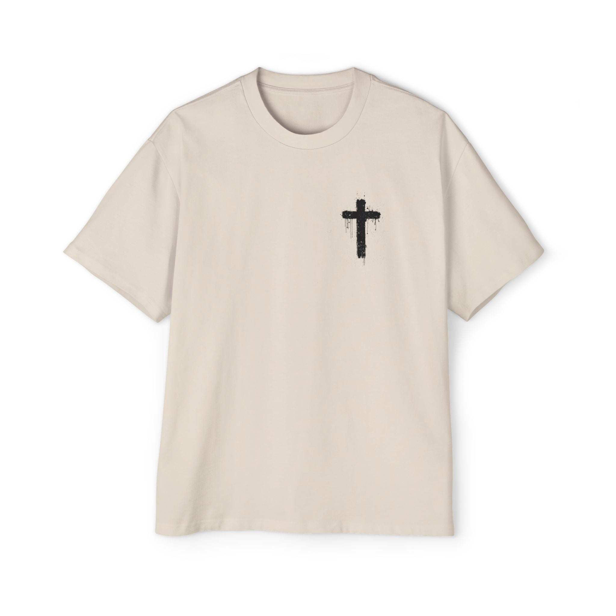 Dripping Paint Cross T-Shirt | Grunge Christian Tee