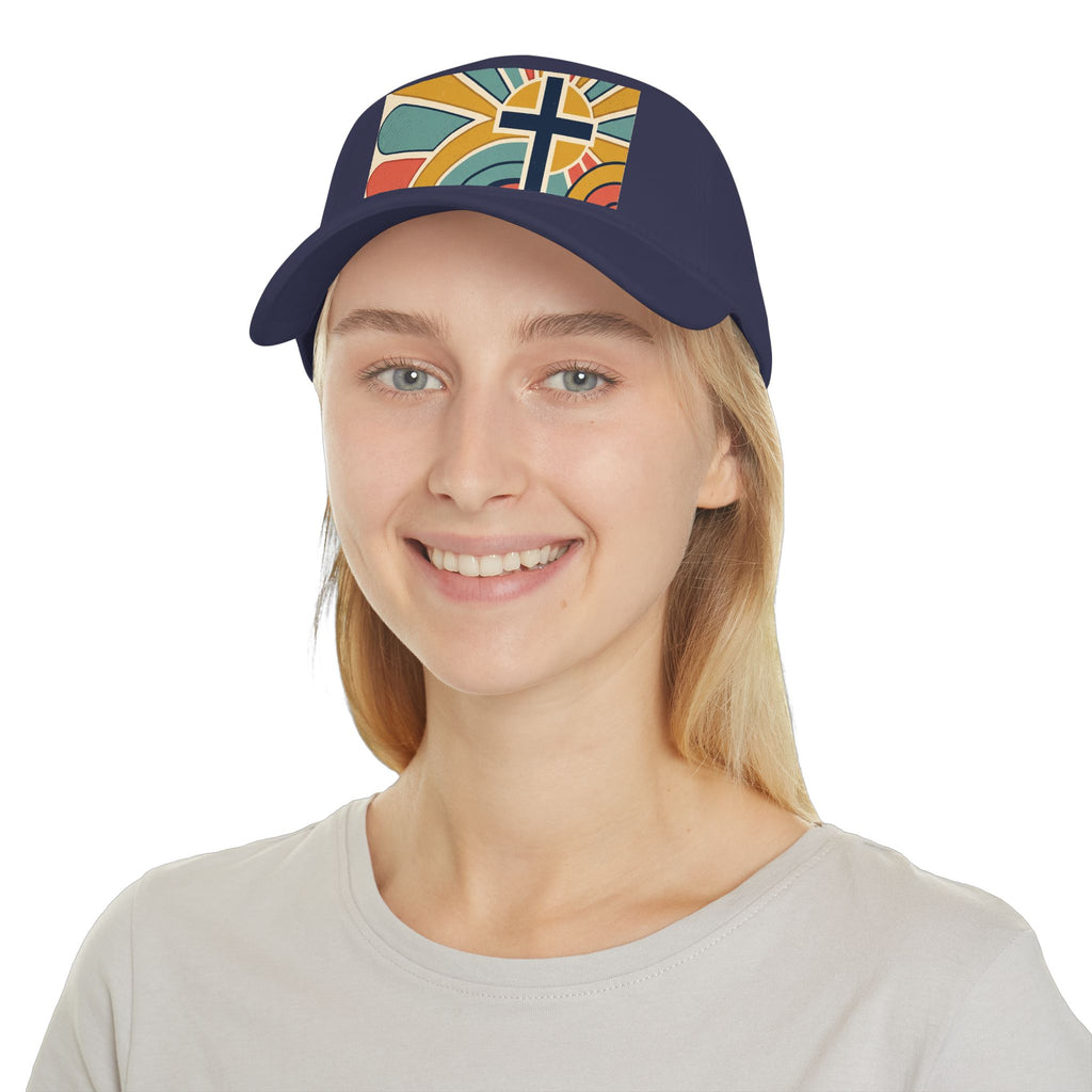 Retro cross Baseball Cap | Christian Faith Hat, Scripture Inspired