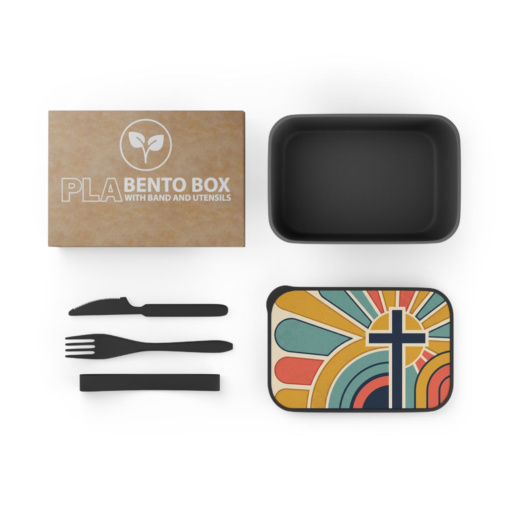 Blessings Bento Box | PLA Lunch Box with Utensils