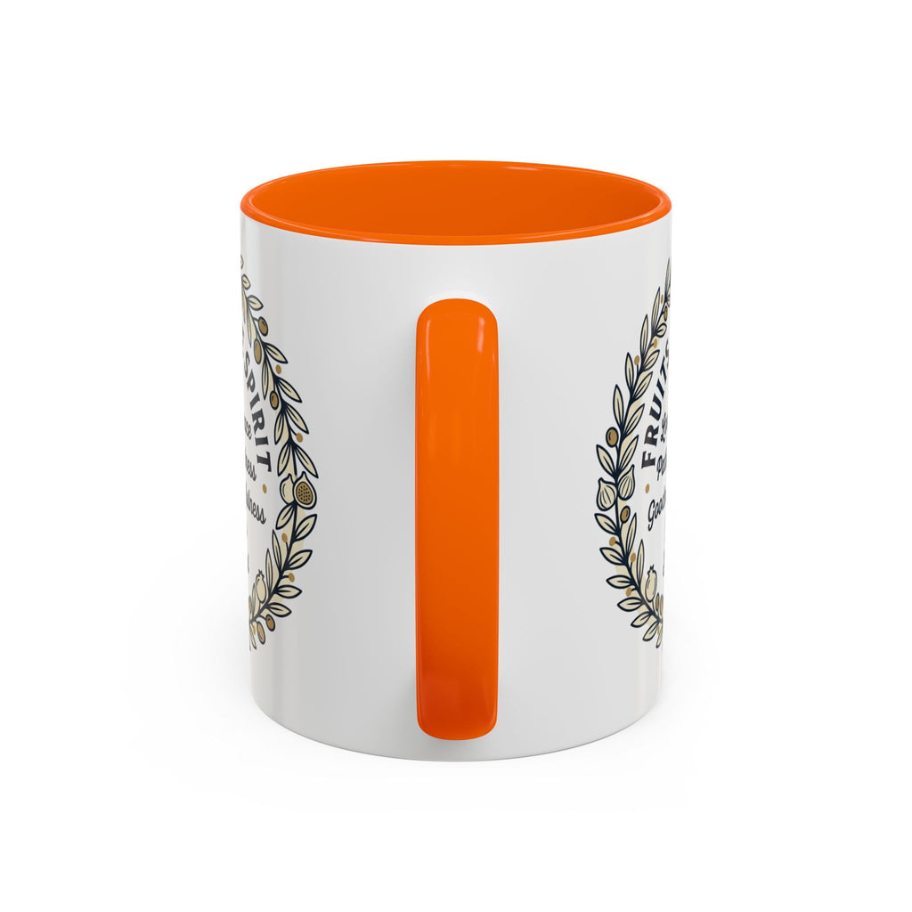 Fruits of the spirit Script Mug | Accent Coffee Mug