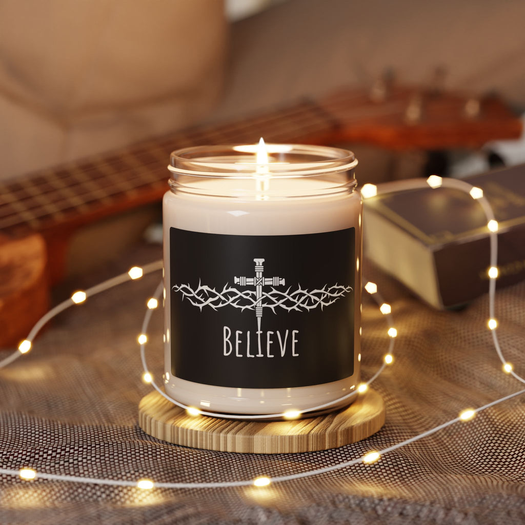 Believe Candle | Christian encouragement