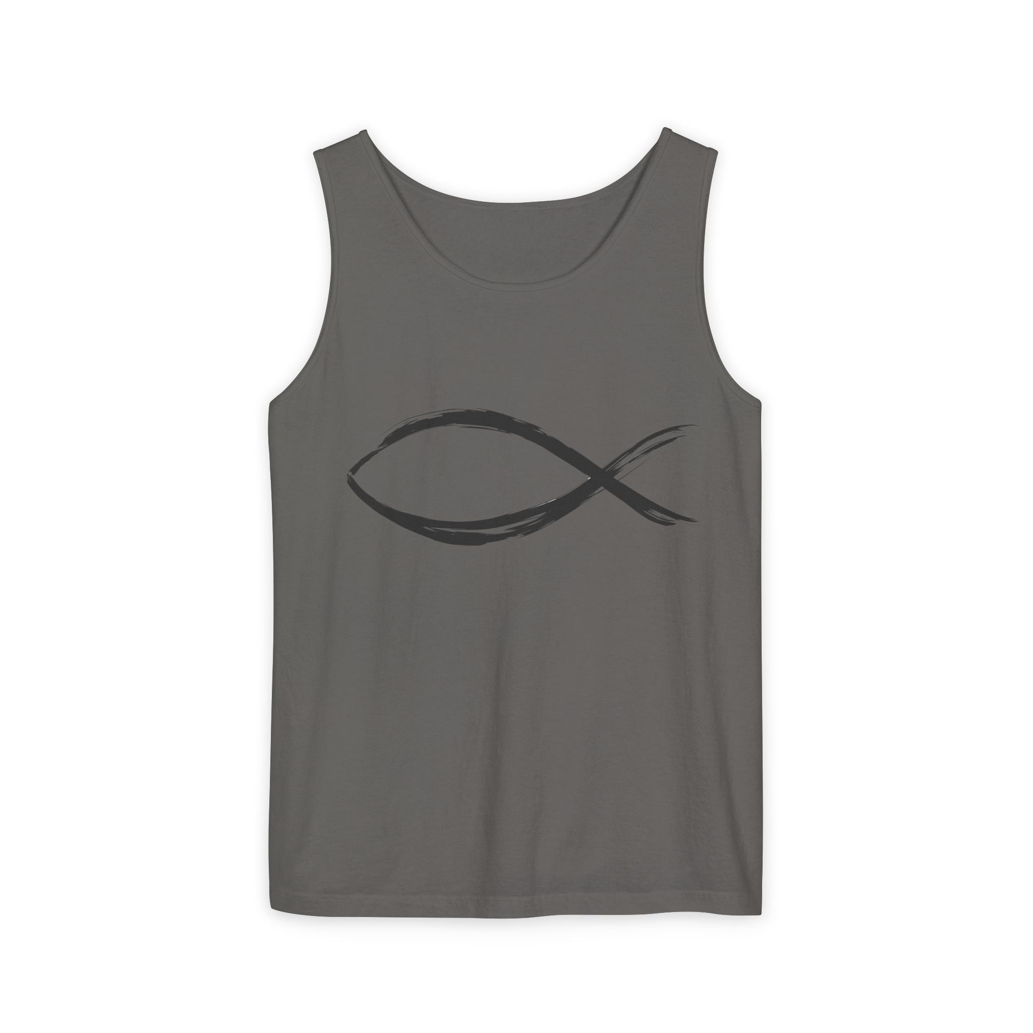 Fish Symbal tank top | Christian faith apparel