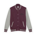 Christian Fish Symbol Emblem Letterman Jacket | Red White Varsity