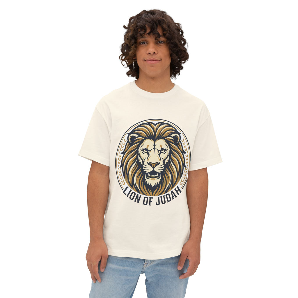 Lion of Judah Tee — Bold Christian Lion Graphic Shirt