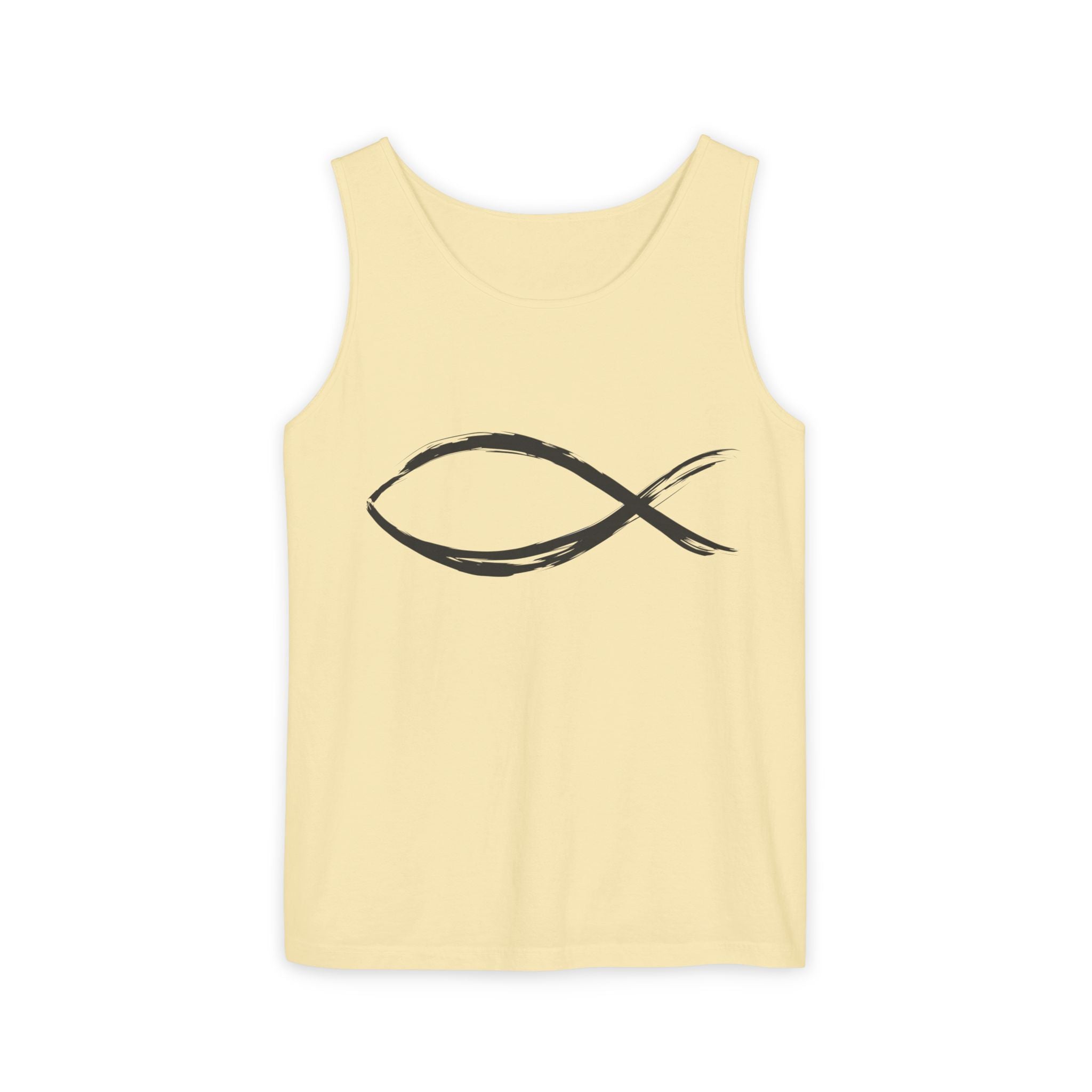 Fish Symbal tank top | Christian faith apparel