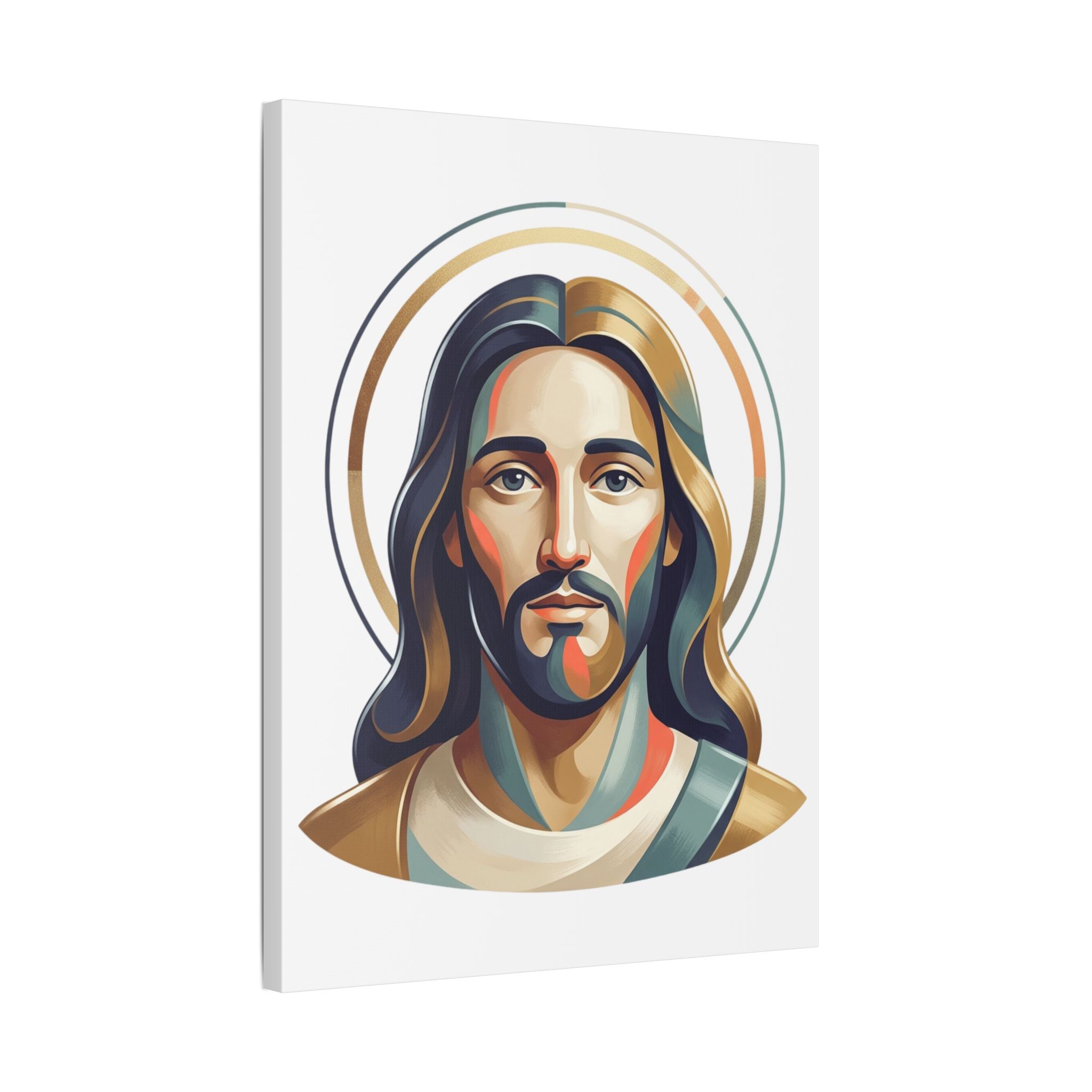 Jesus Portrait Satin Canvas