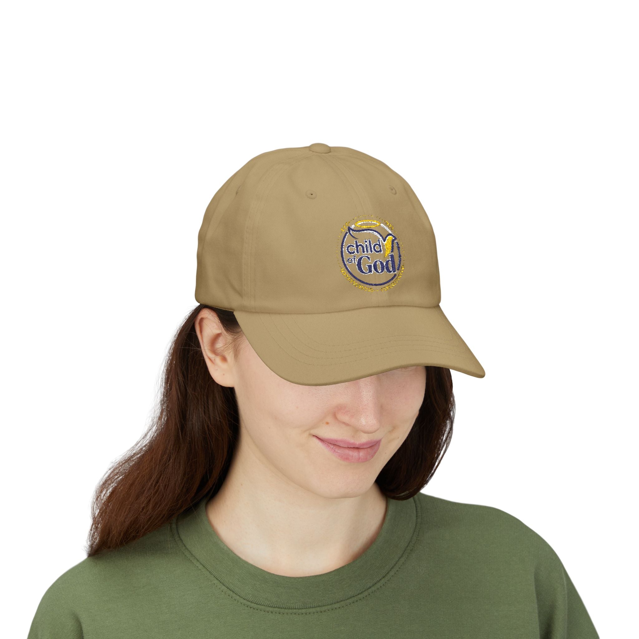 Child of God Dad Cap — Christian Embroidered Baseball Hat