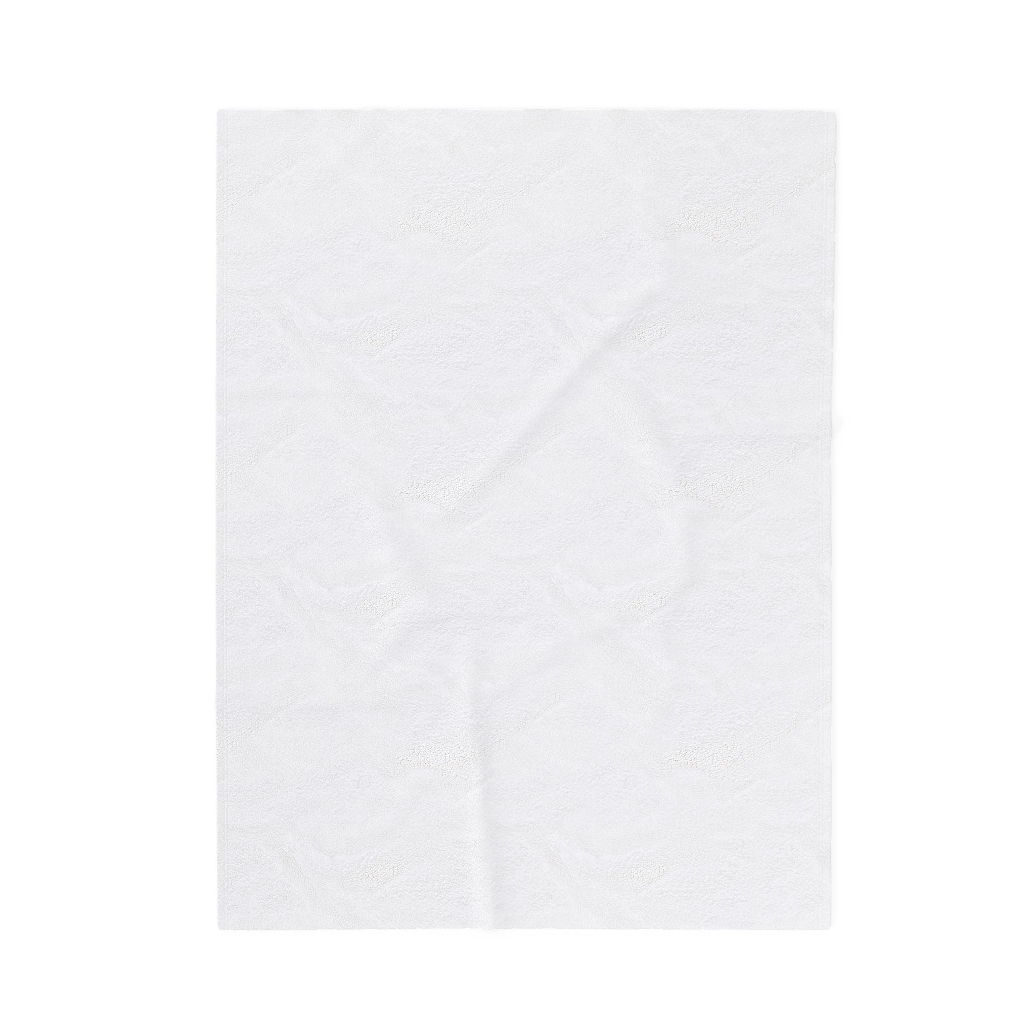 Jesus Velveteen Blanket | Monochrome Religious Throw