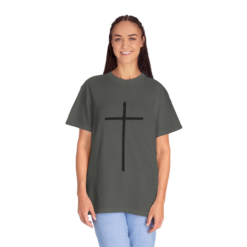 Cross T-shirt | Religious Gothic Faith Design