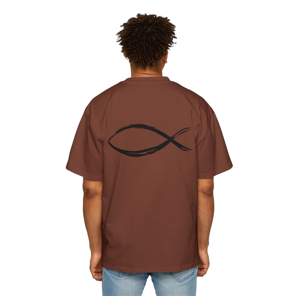 Fish Christian Symbol| Grunge Christian Tee