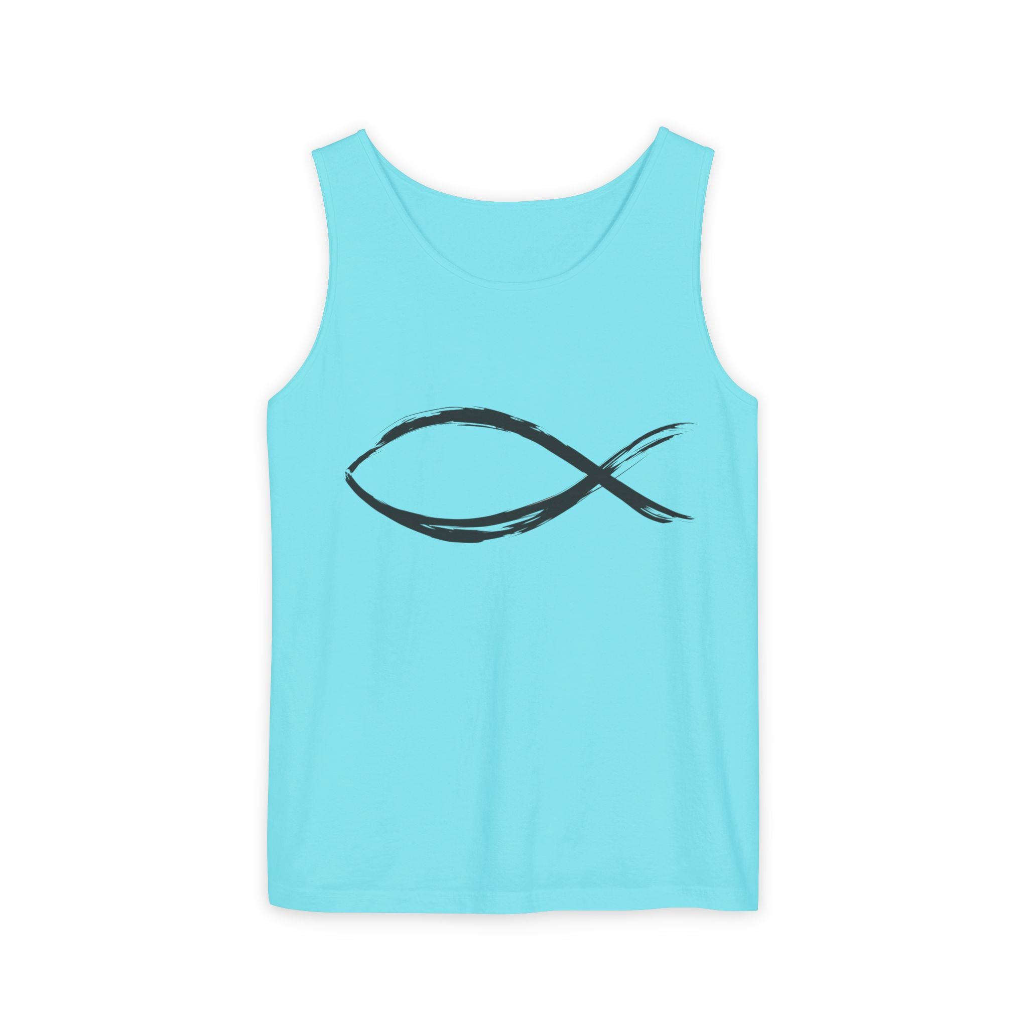 Fish Symbal tank top | Christian faith apparel