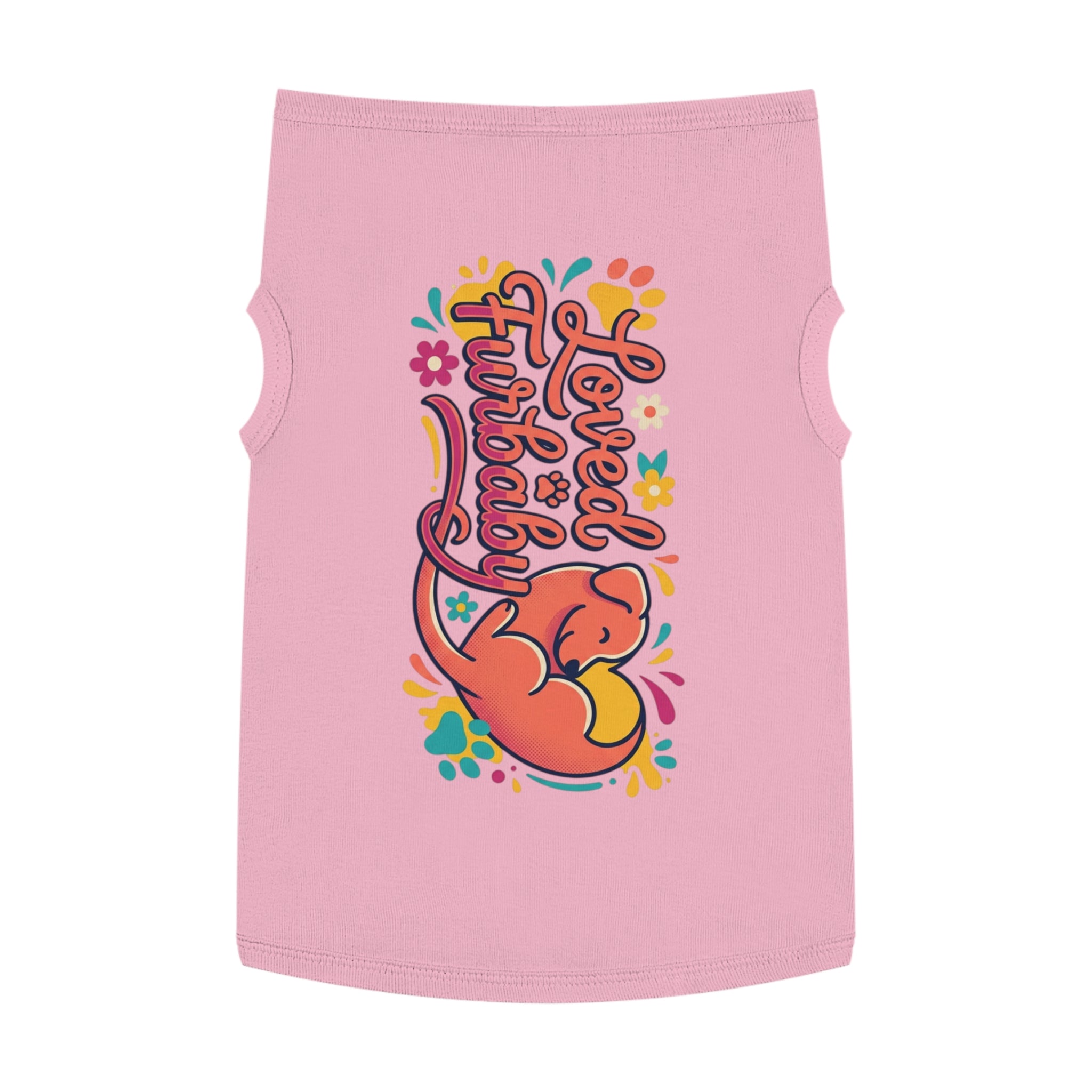 Pet Tank Top - "Loved Furbaby" Cute Dog Graphic Christian Pet Shirt