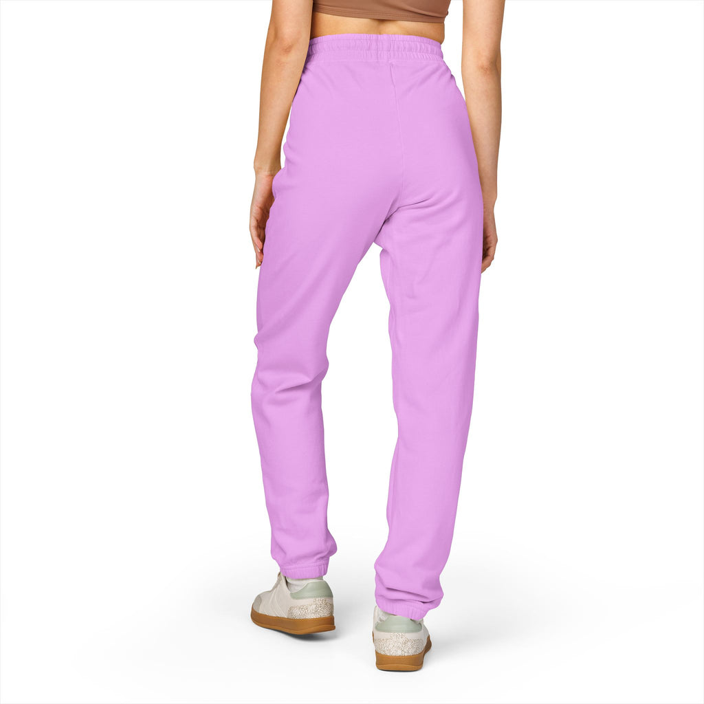 Distressed Faith over Fear Sweatpants | Garment-Dyed Fleece Joggers