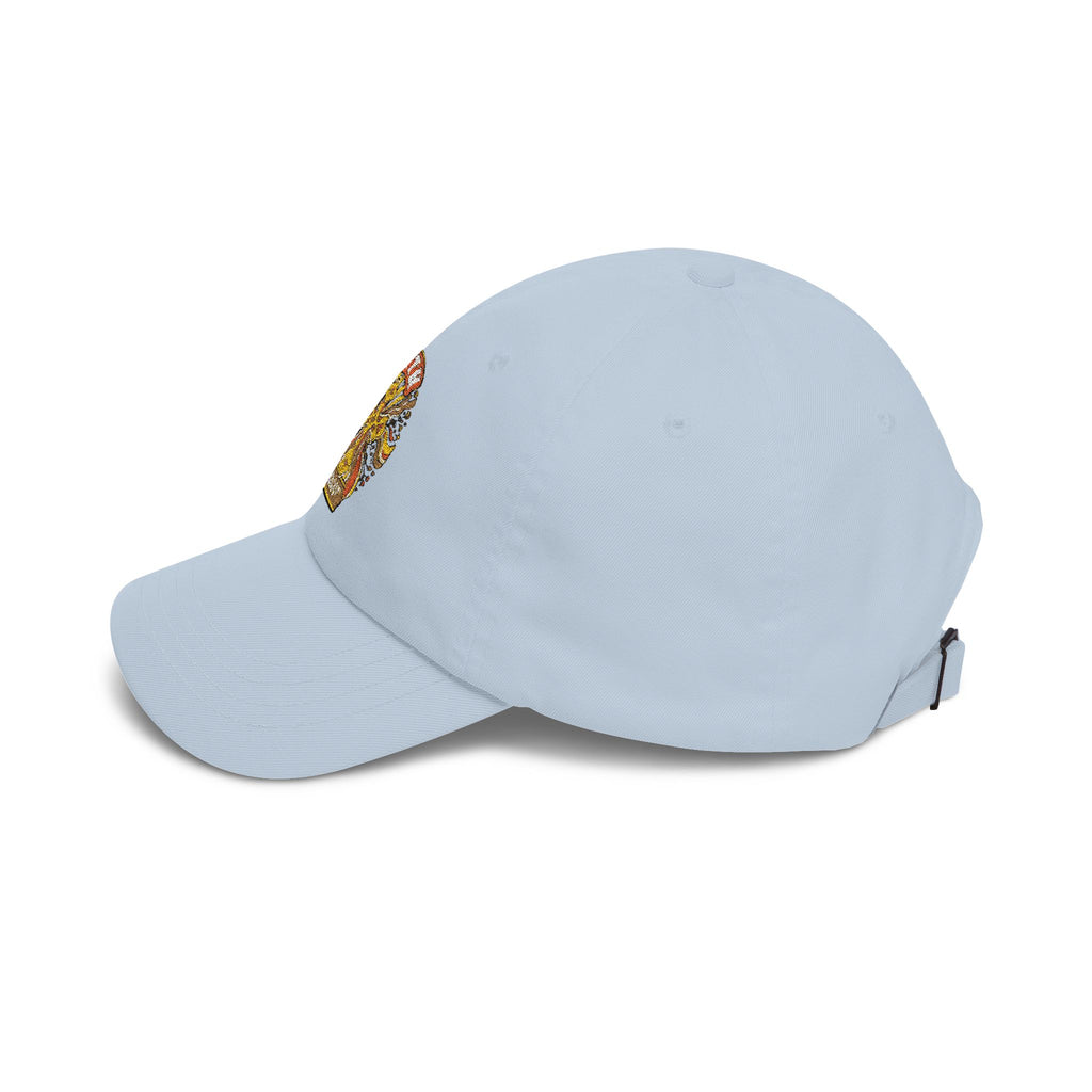 Faith Groovy Dad Cap — Christian Embroidered Baseball Hat