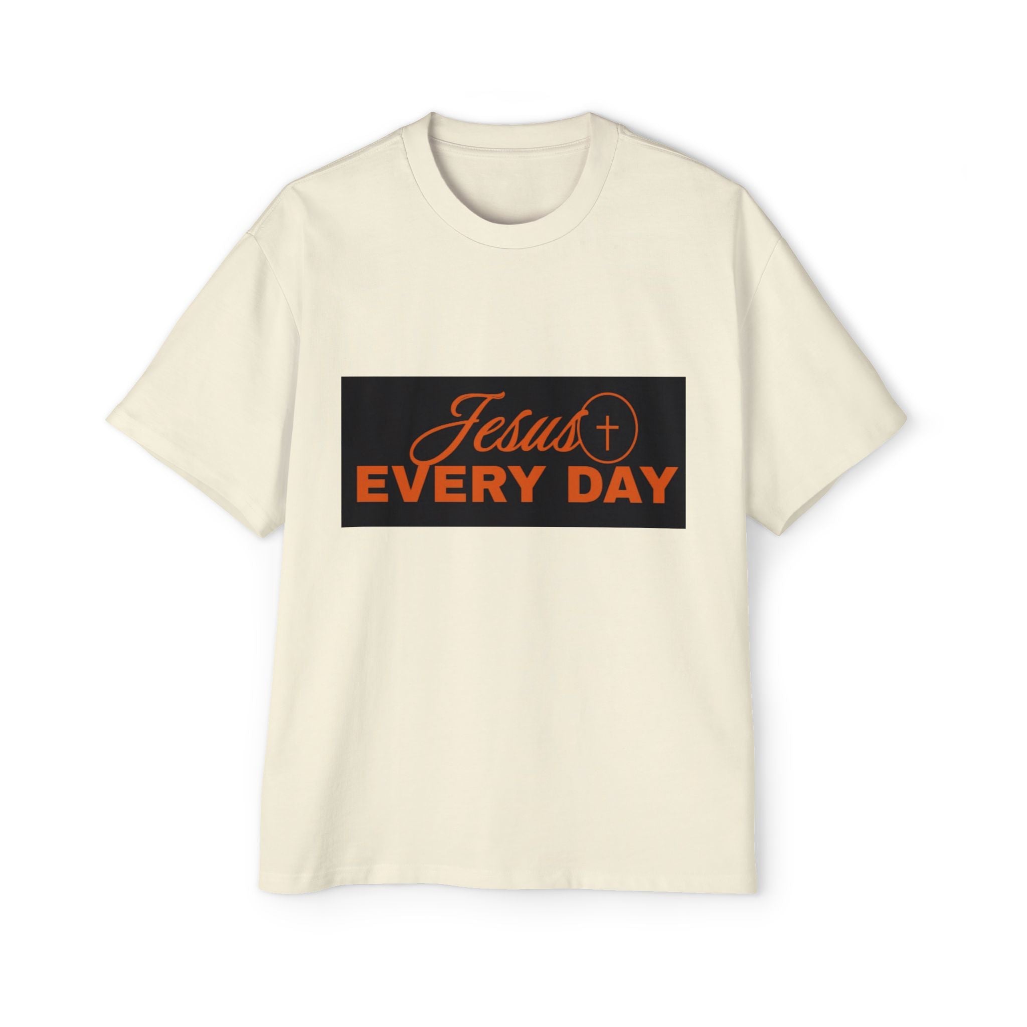 Jesus Every Day T-Shirt | Grunge Christian Tee