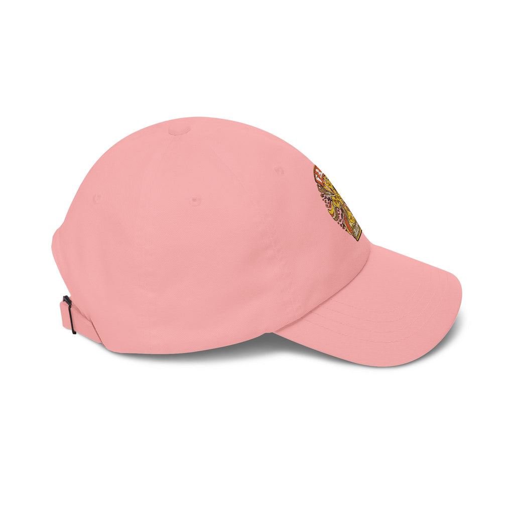 Faith Groovy Dad Cap — Christian Embroidered Baseball Hat