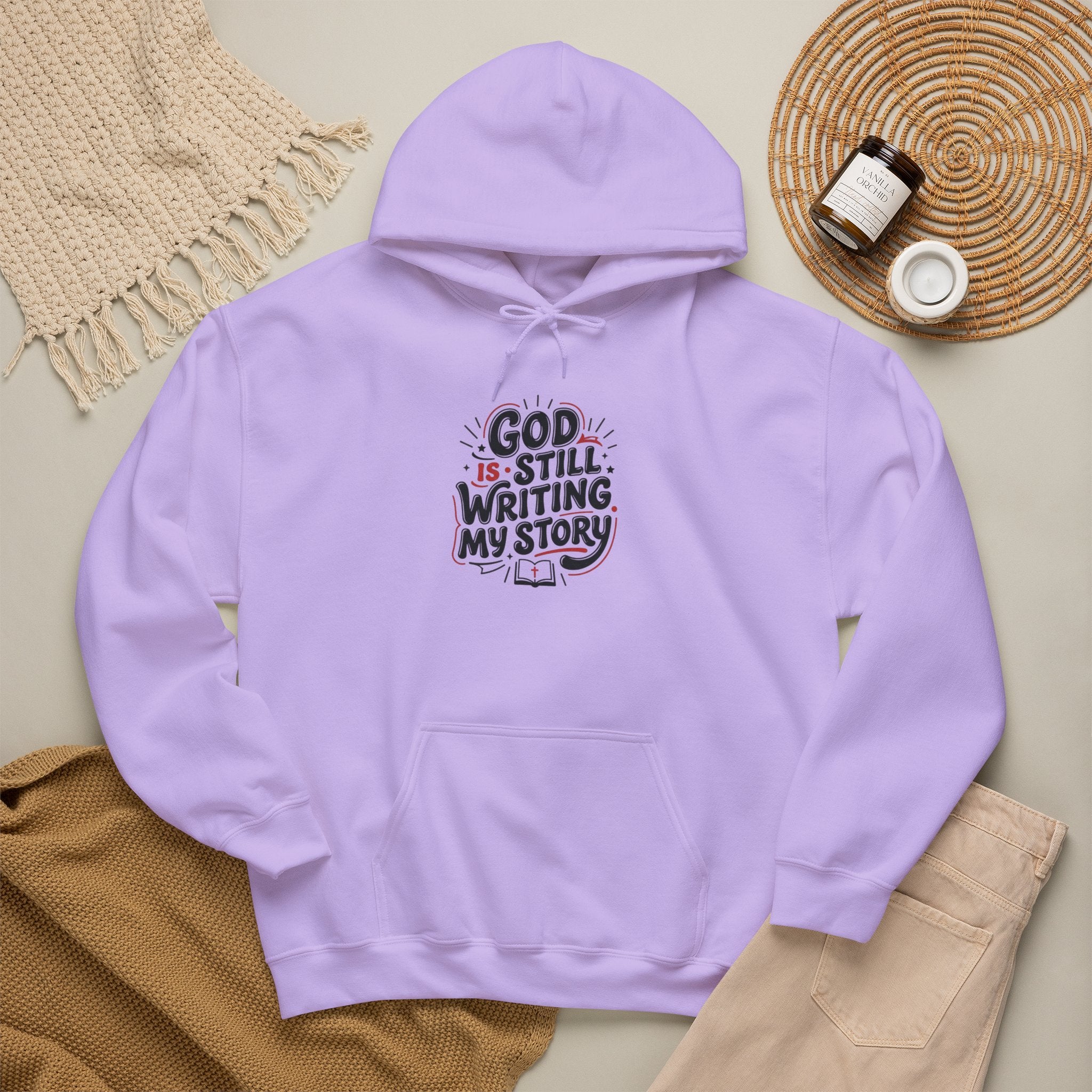 God Is Still Writing My Story Hoodie | Christian encouragement,  retro groovy