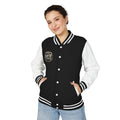 Child of God Emblem Letterman Jacket | Red White Varsity