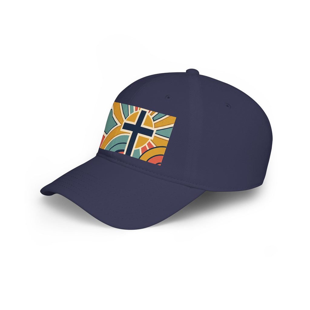 Retro cross Baseball Cap | Christian Faith Hat, Scripture Inspired
