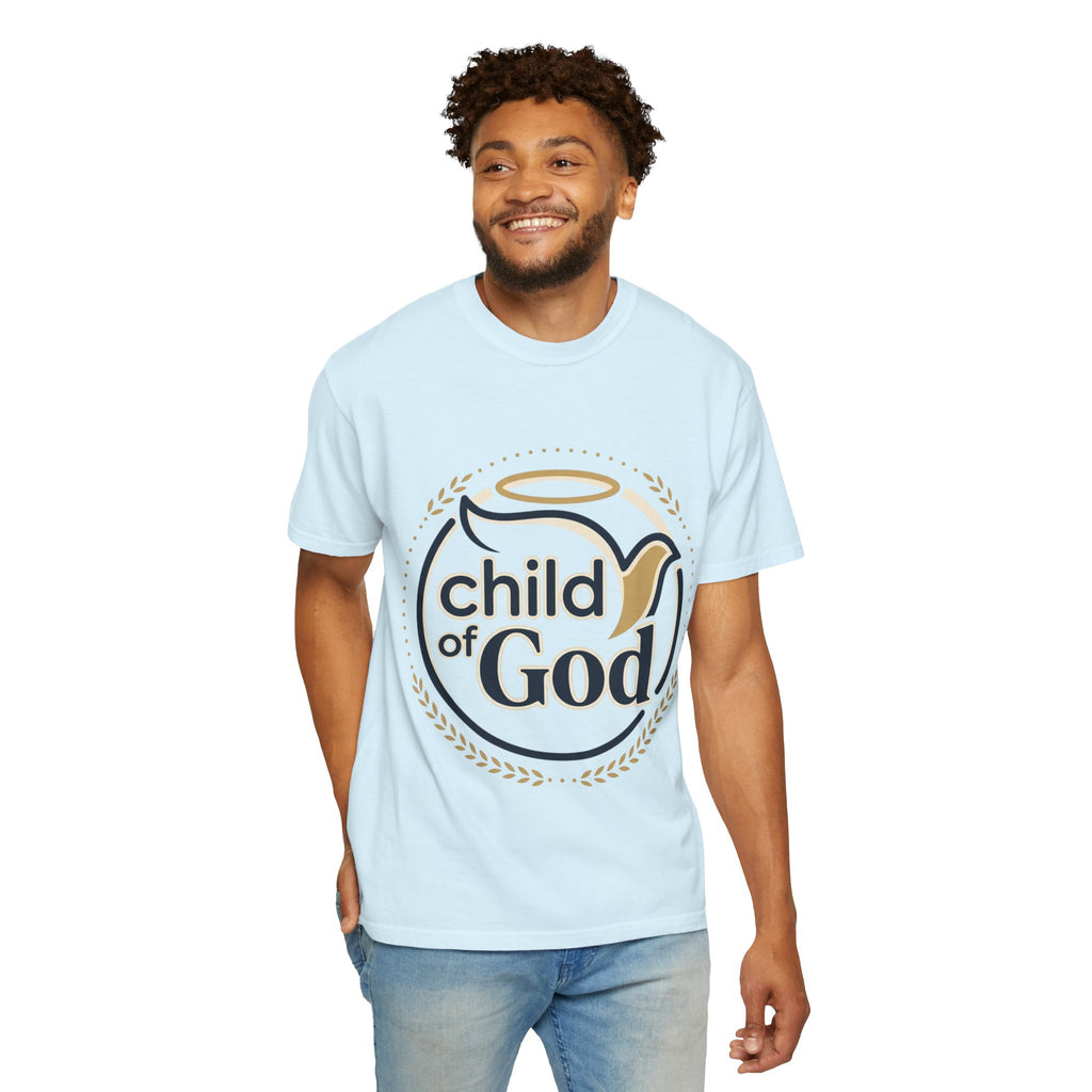 Child of God T‑Shirt — Faith Christian Tee with Dove & Halo