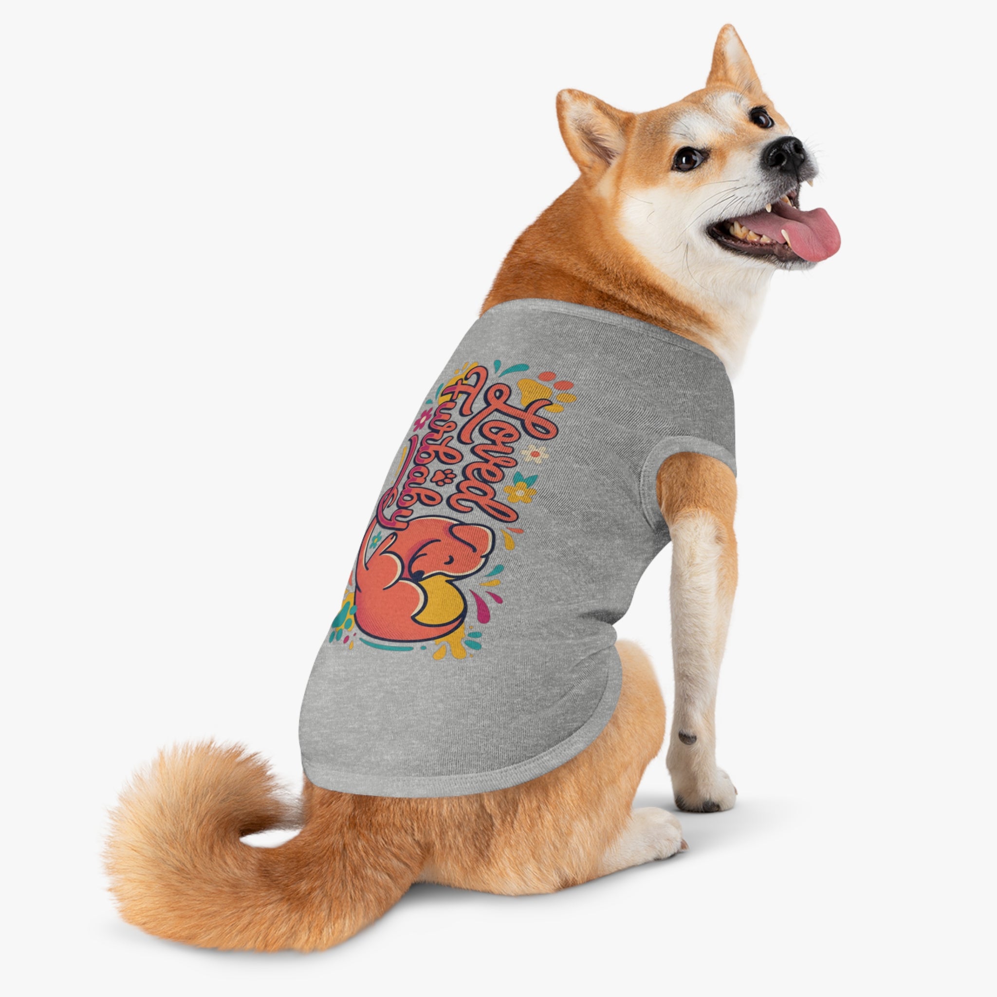 Pet Tank Top - "Loved Furbaby" Cute Dog Graphic Christian Pet Shirt