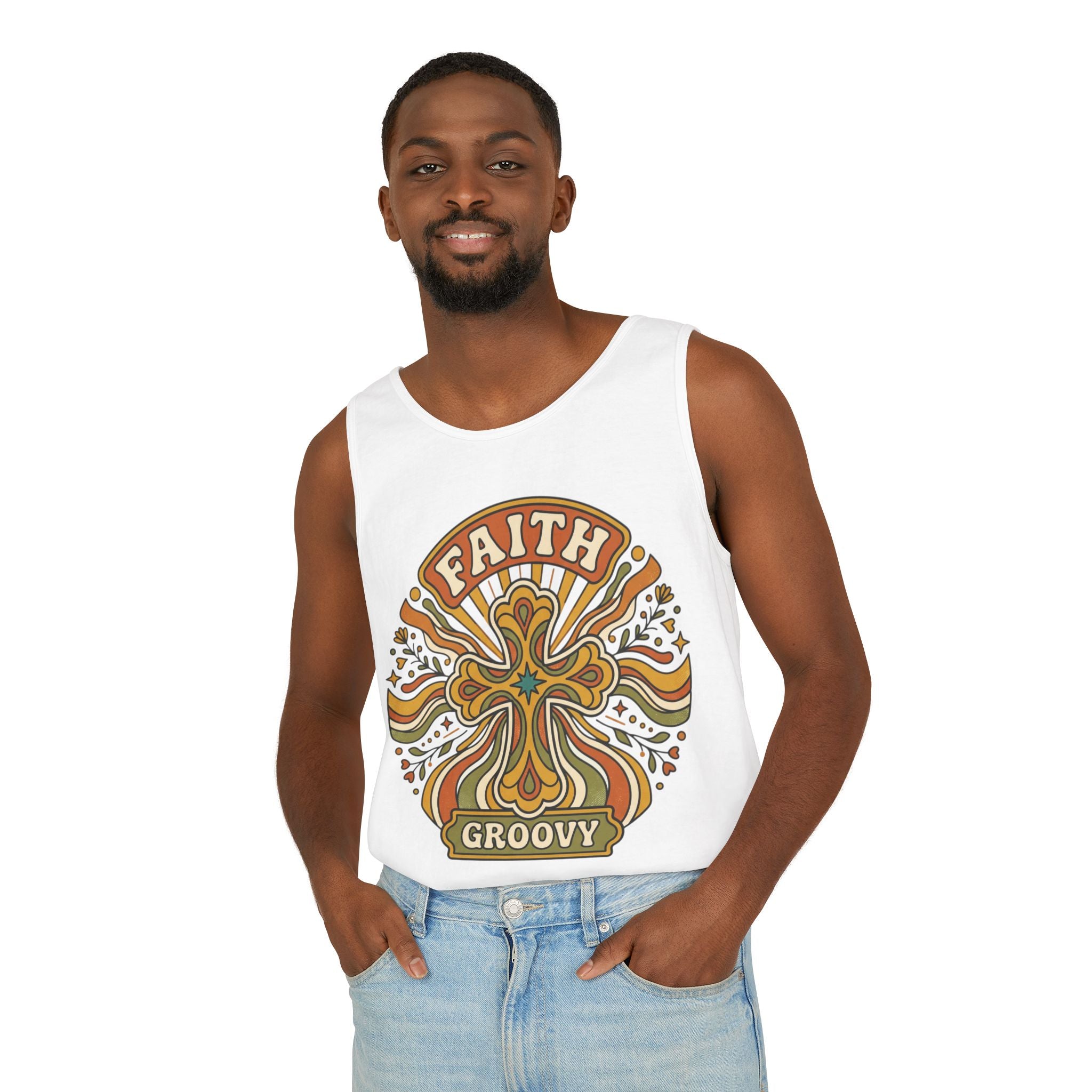 Faith Symbol tank top | Christian faith apparel