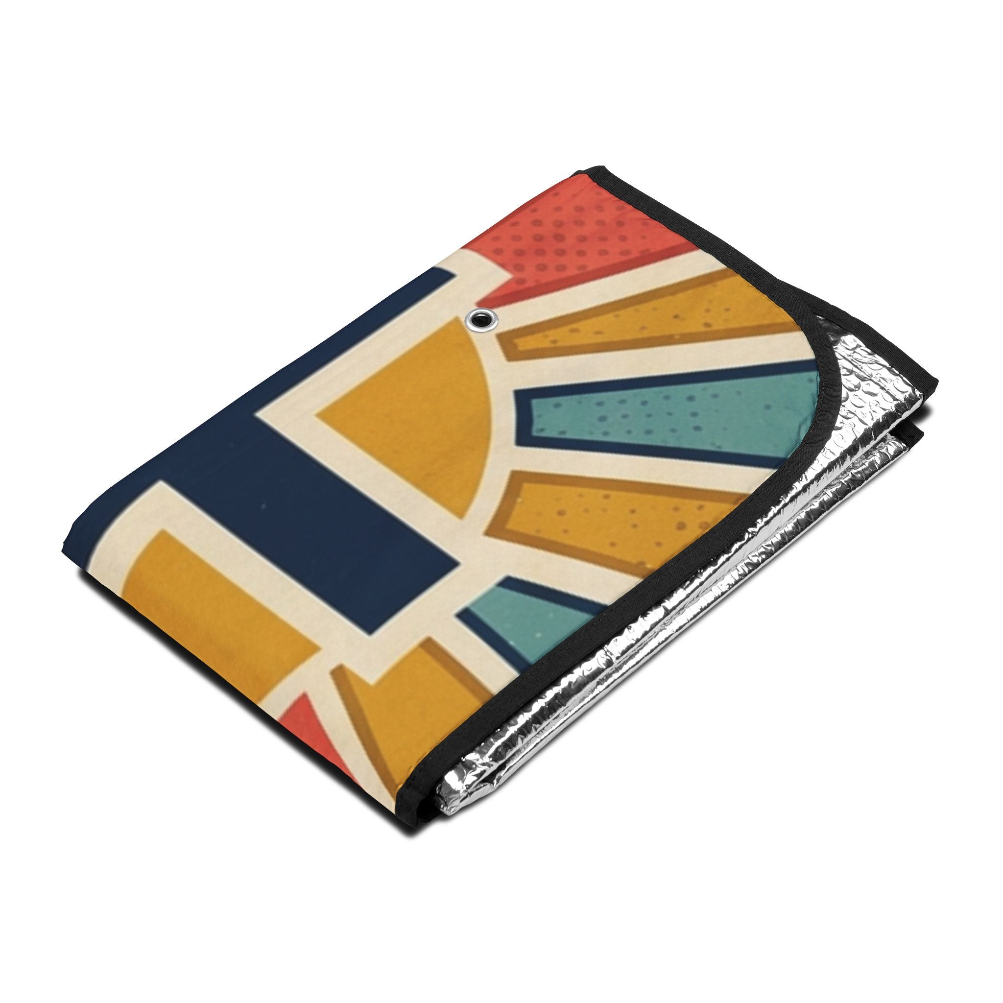 Retro Christian Cross Sunburst Car Sun Shade | Auto Windshield Cover