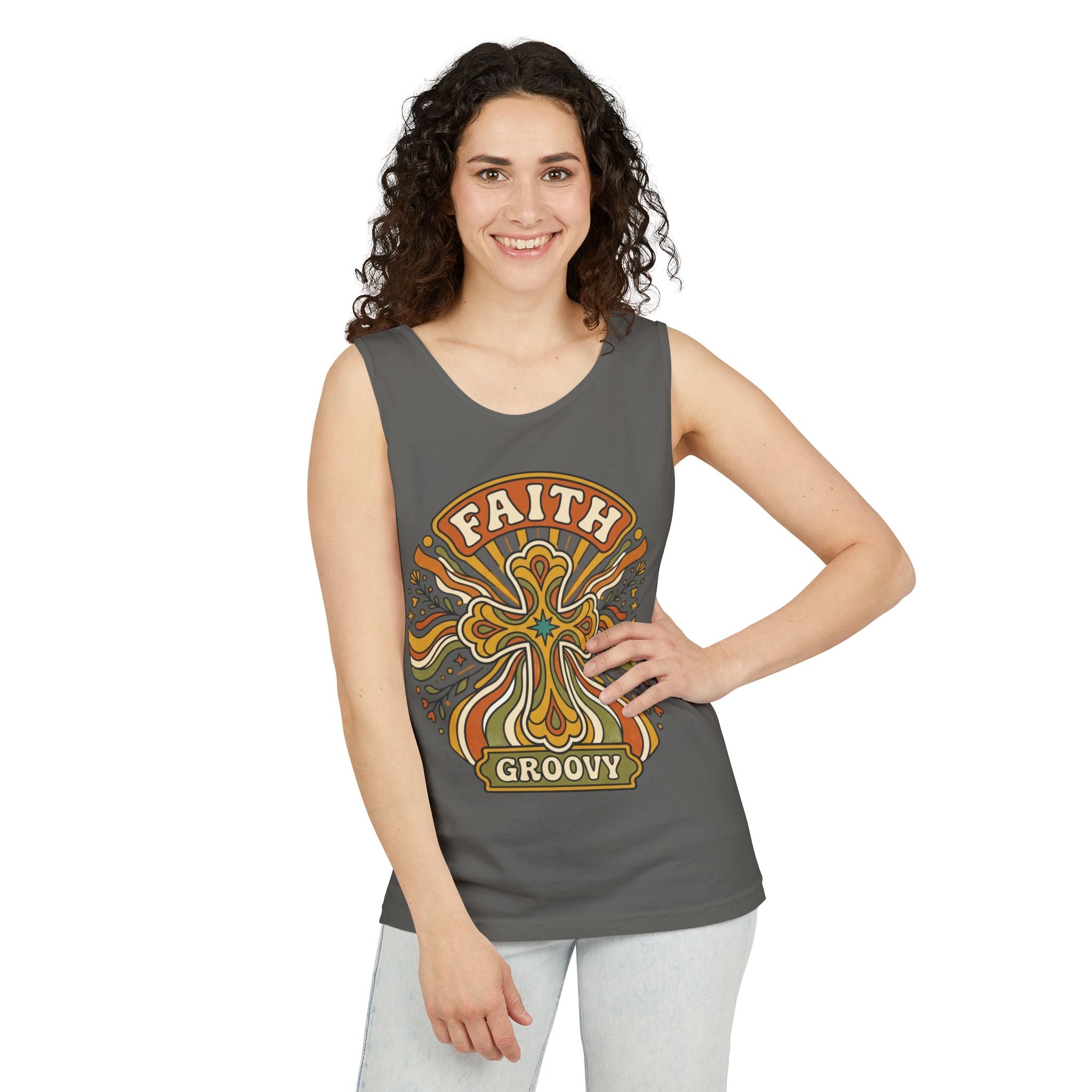 Faith Symbol tank top | Christian faith apparel