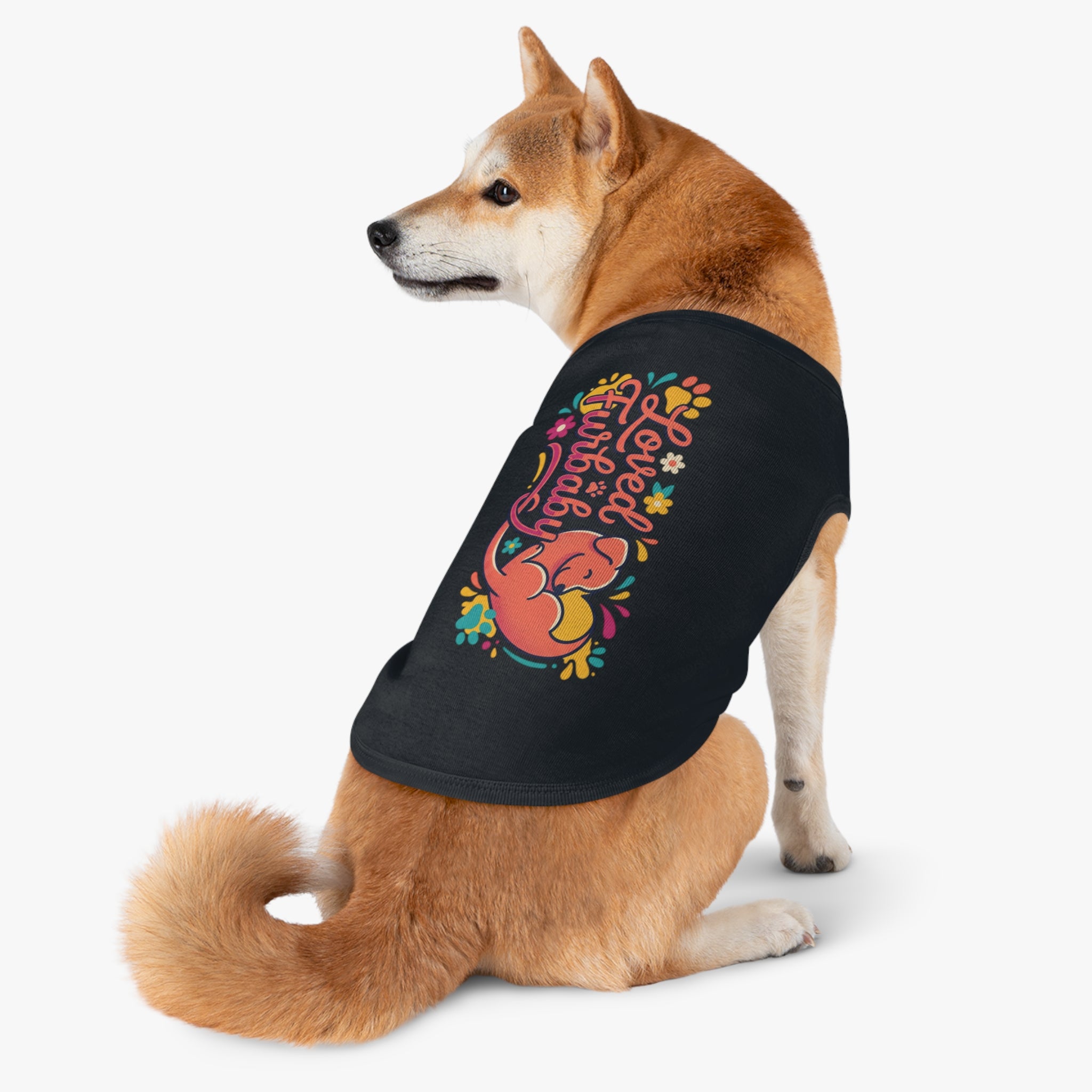 Pet Tank Top - "Loved Furbaby" Cute Dog Graphic Christian Pet Shirt