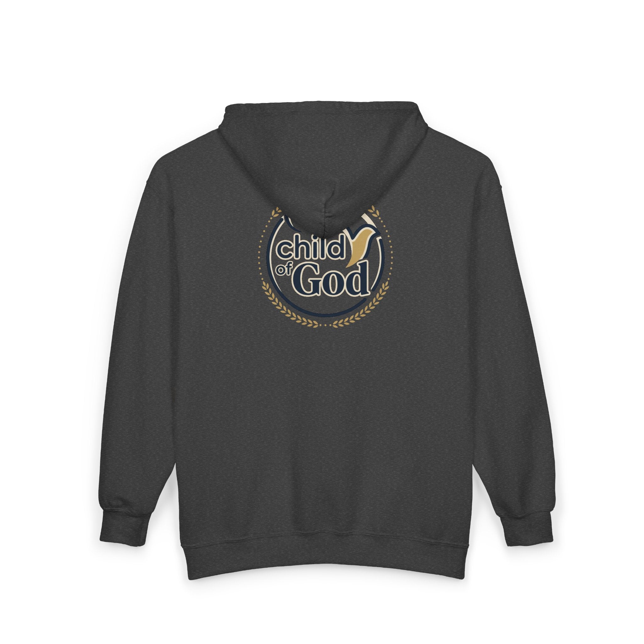 Child of God Hoodie — Religious Faith Unisex Zip-Up Sweatshirt