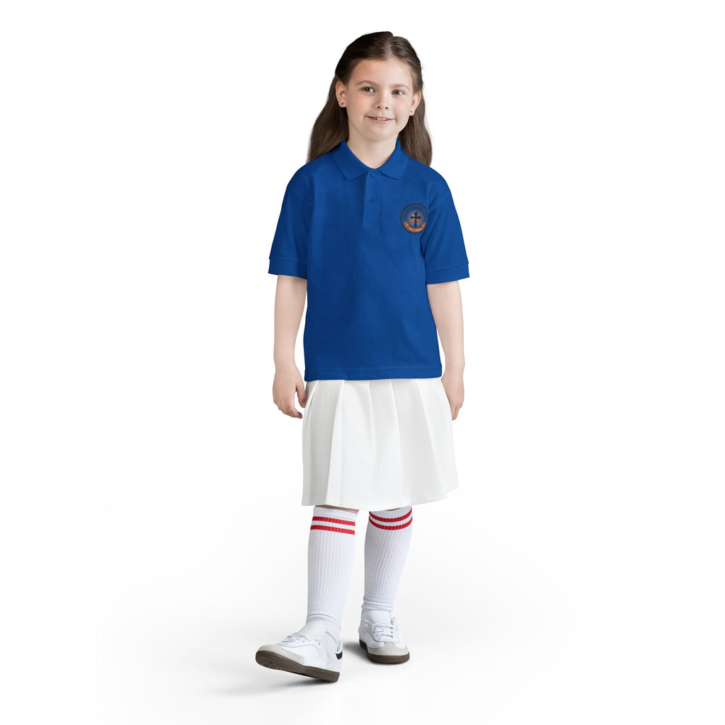 Faith over Fear design Youth Polo