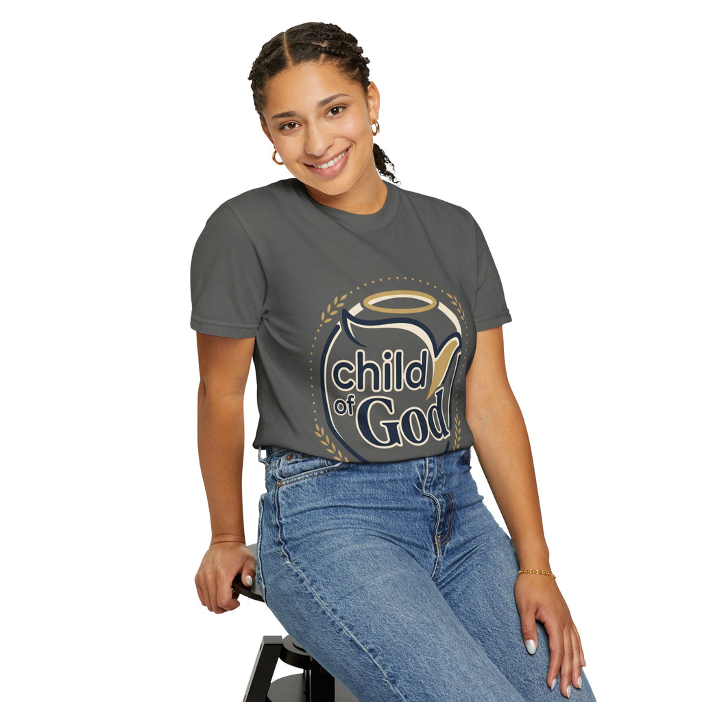 Child of God T‑Shirt — Faith Christian Tee with Dove & Halo