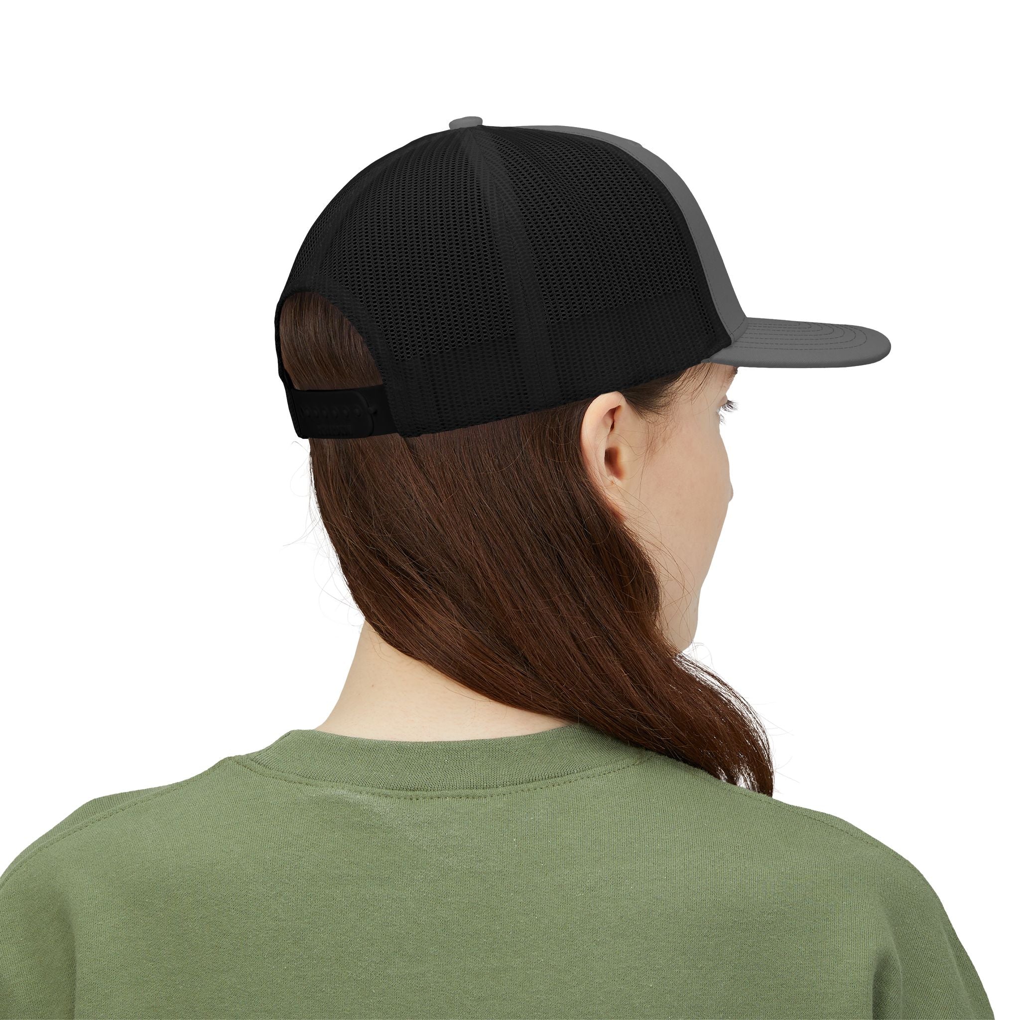 Jesus Embroidered Trucker Cap — Inspirational Snapback Hat