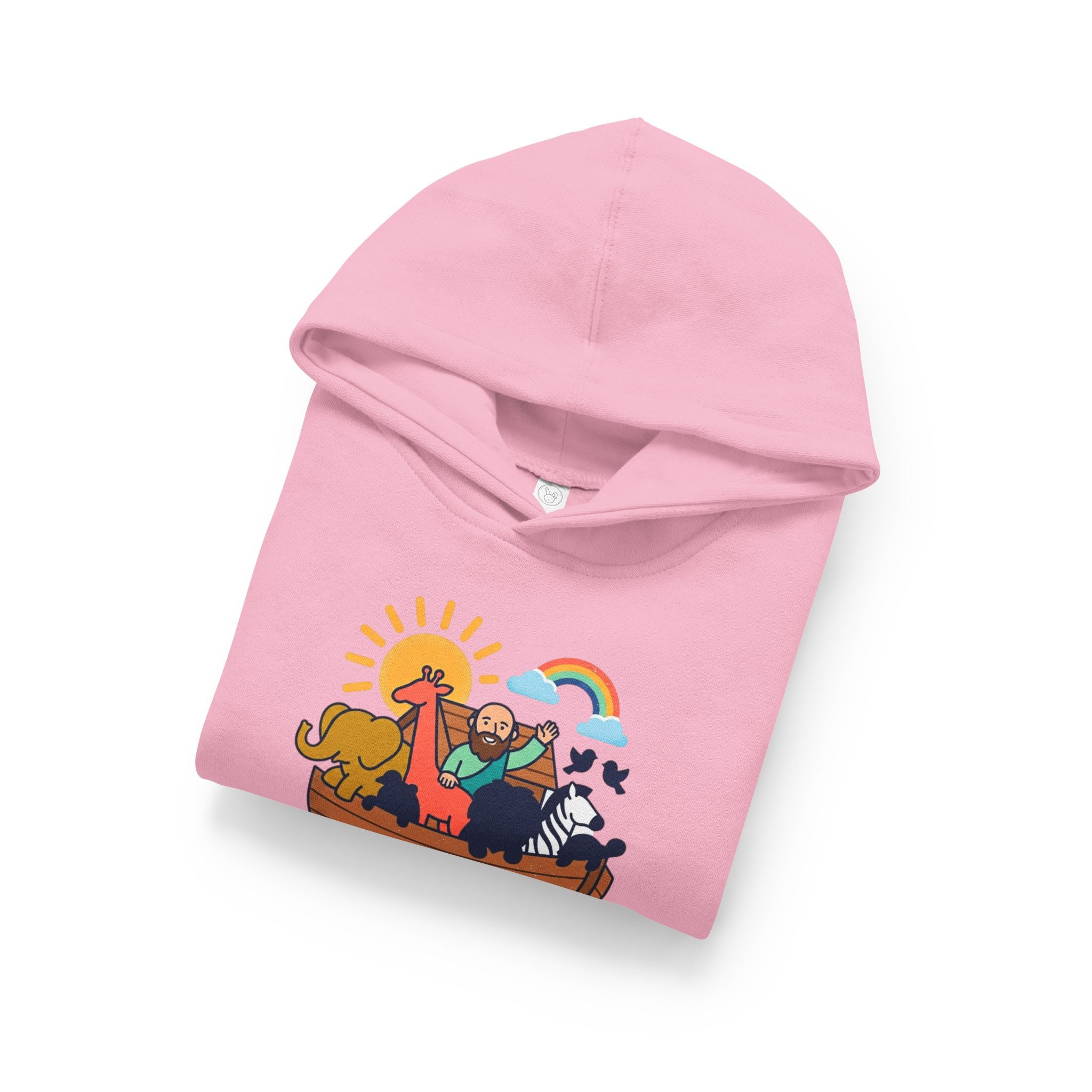 Noah's ark toddler hoodie | cute illustration pullover