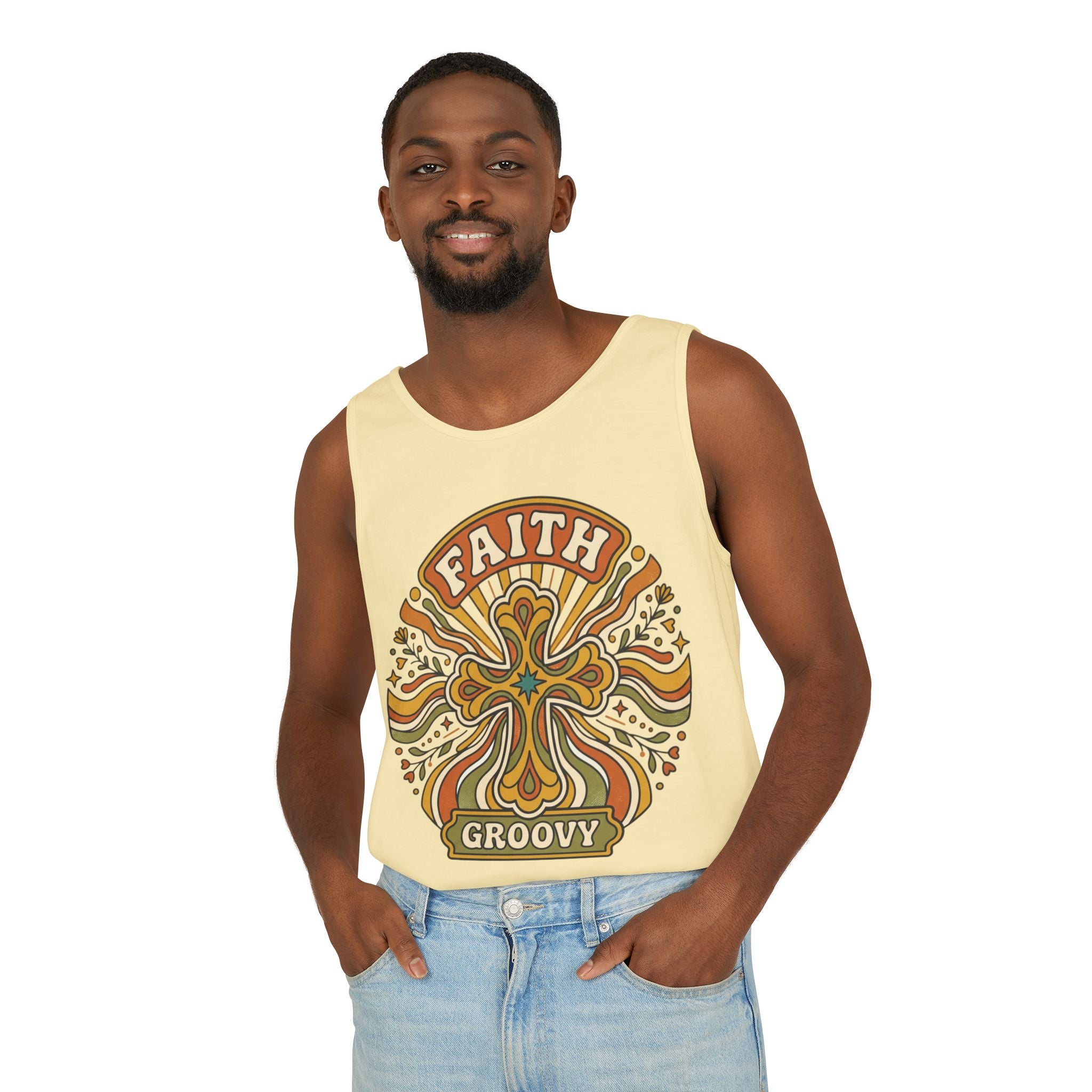 Faith Symbol tank top | Christian faith apparel