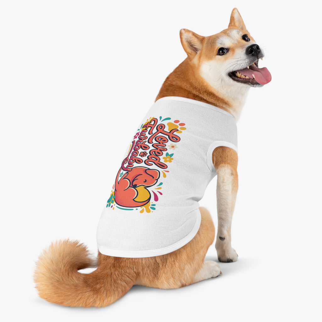 Pet Tank Top - "Loved Furbaby" Cute Dog Graphic Christian Pet Shirt