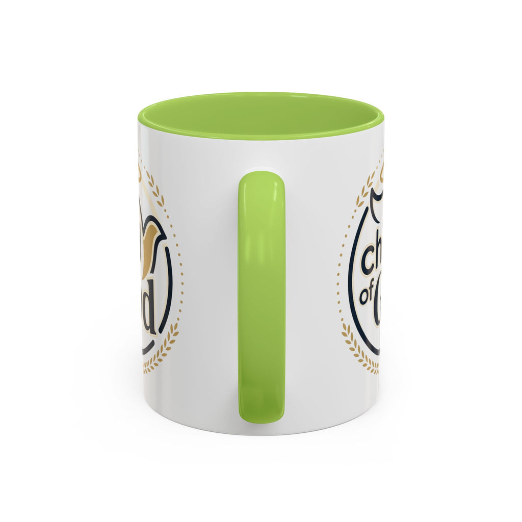 Child of God Accent Coffee Mug — 11/15 oz Christian Faith Ceramic Mug