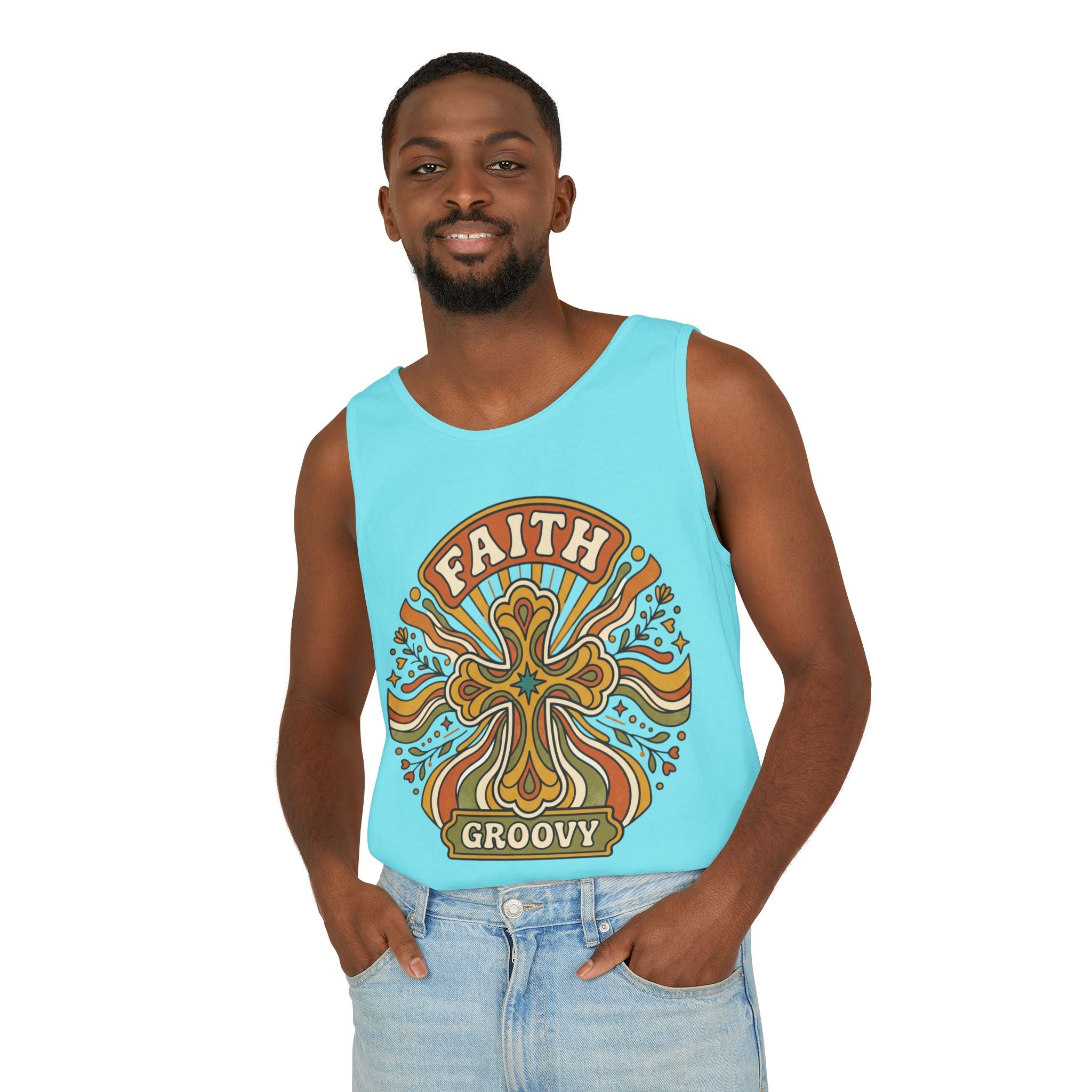 Faith Symbol tank top | Christian faith apparel