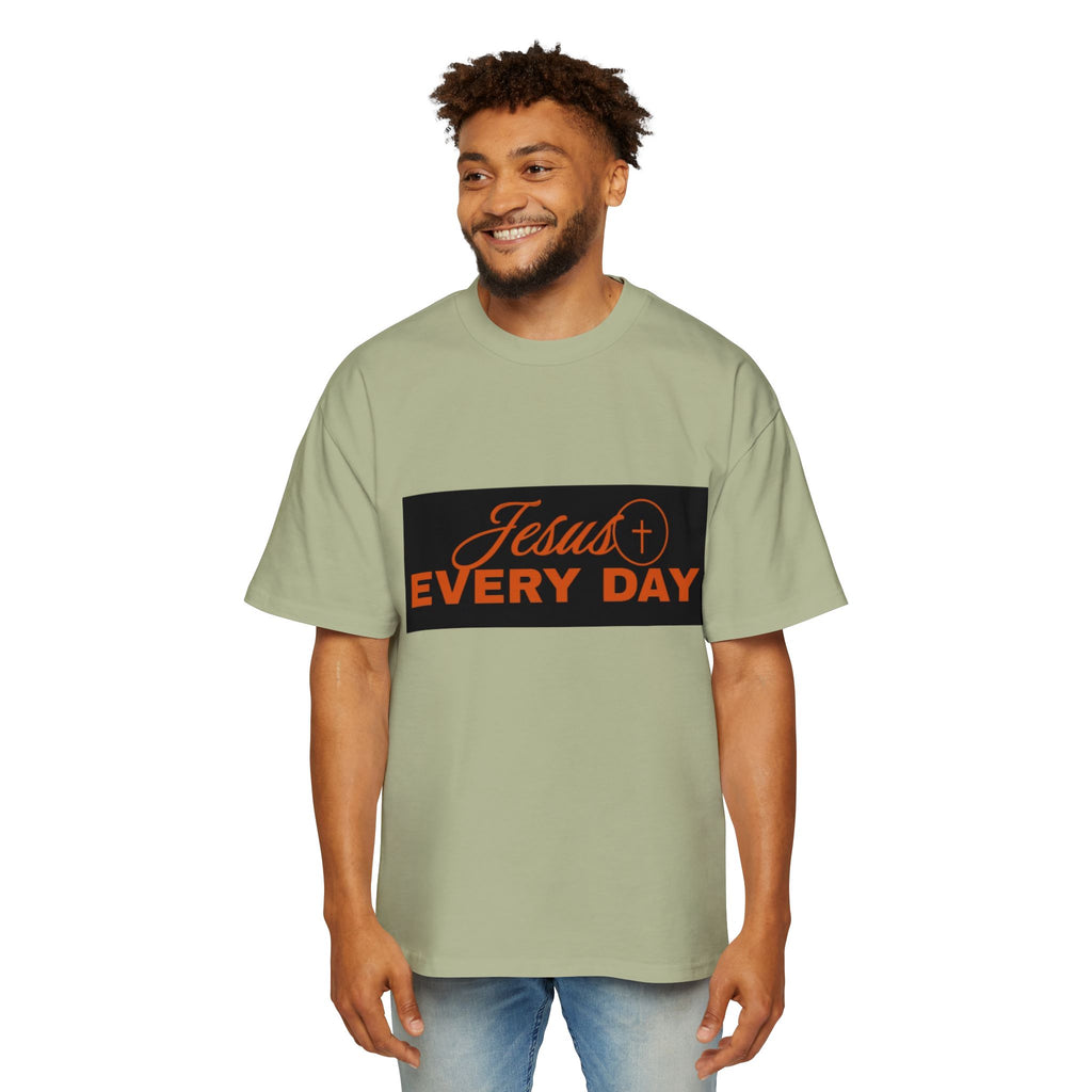 Jesus Every Day T-Shirt | Grunge Christian Tee