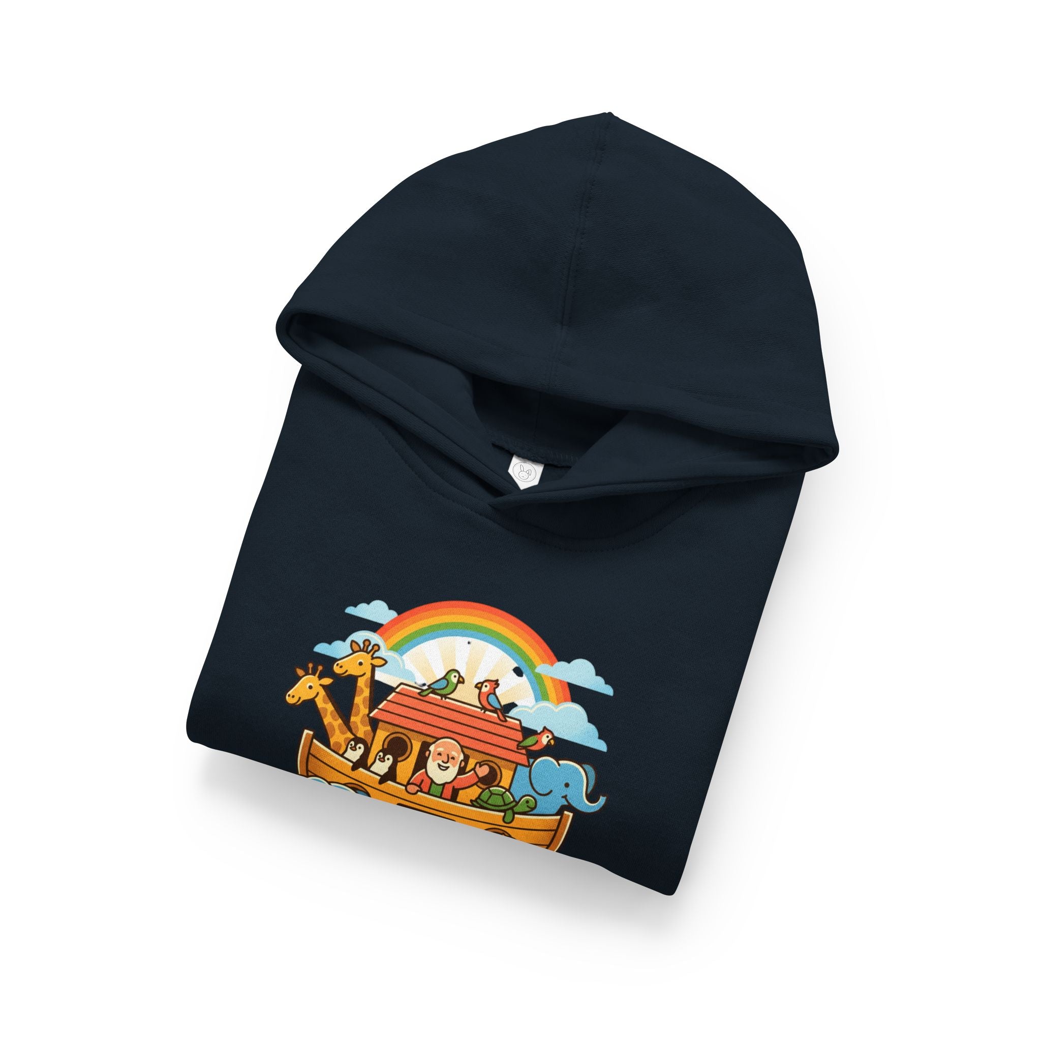 All aboard ark toddler hoodie | cute illustration pullover