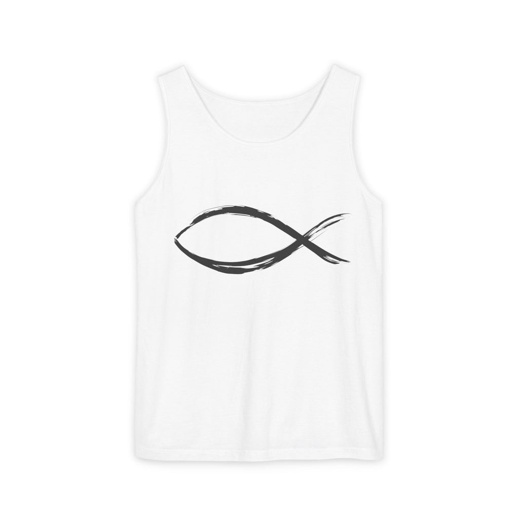 Fish Symbal tank top | Christian faith apparel