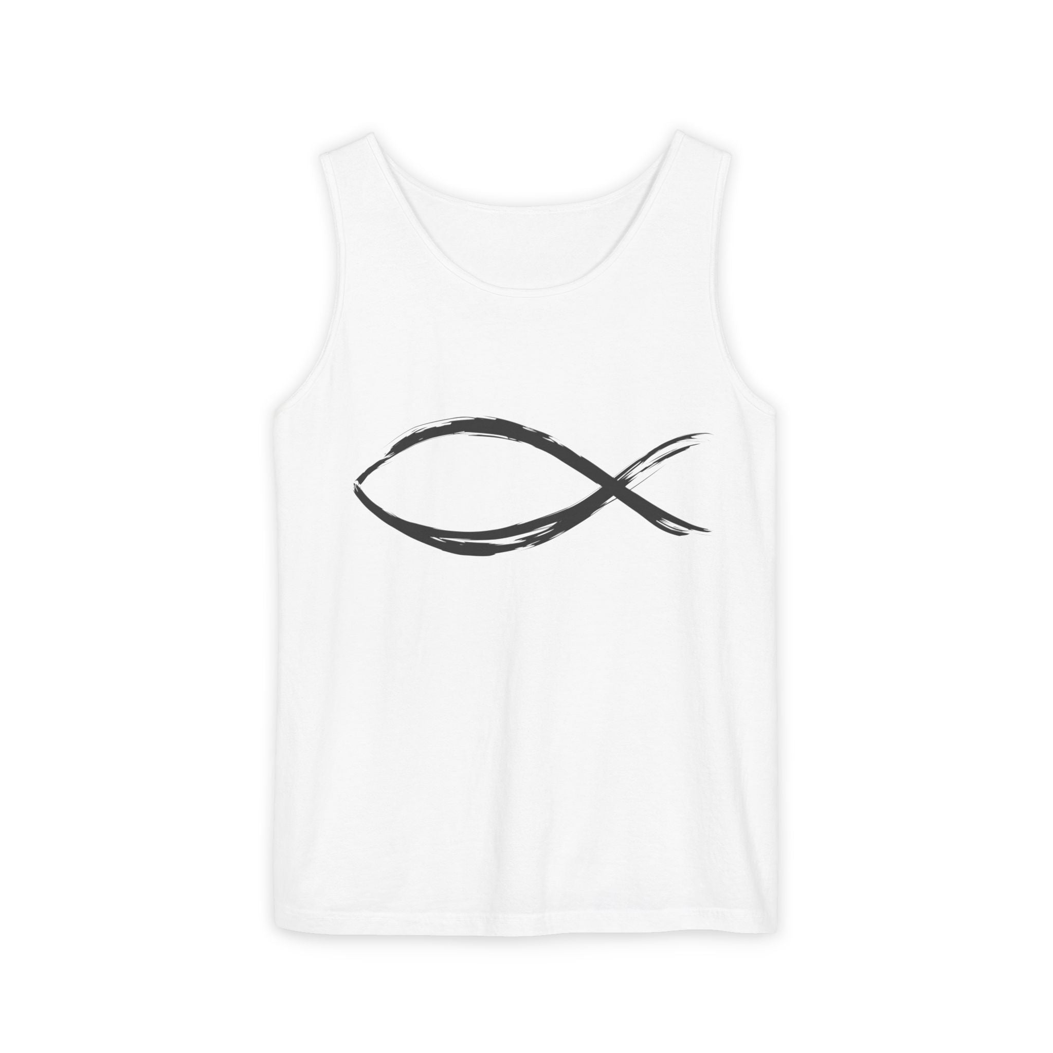 Fish Symbal tank top | Christian faith apparel