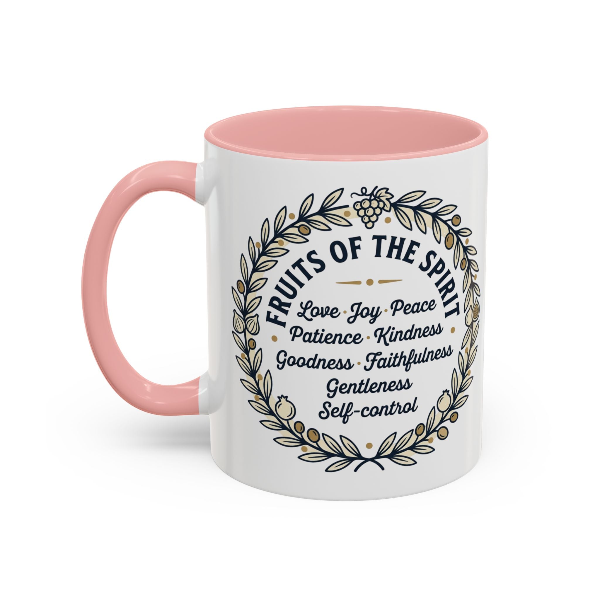 Fruits of the spirit Script Mug | Accent Coffee Mug