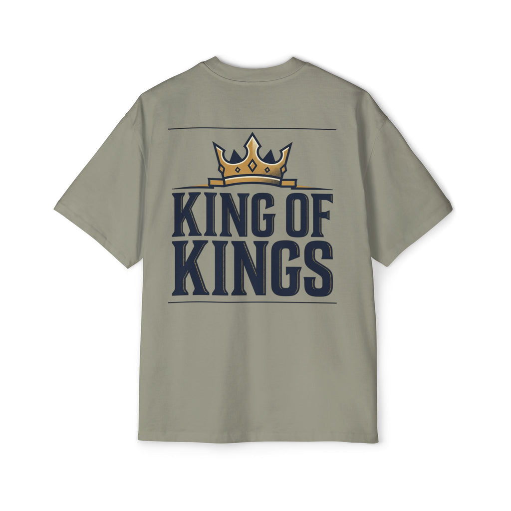 King of Kings Tee — Men's Oversized Graphic T-Shirt with Crown Design