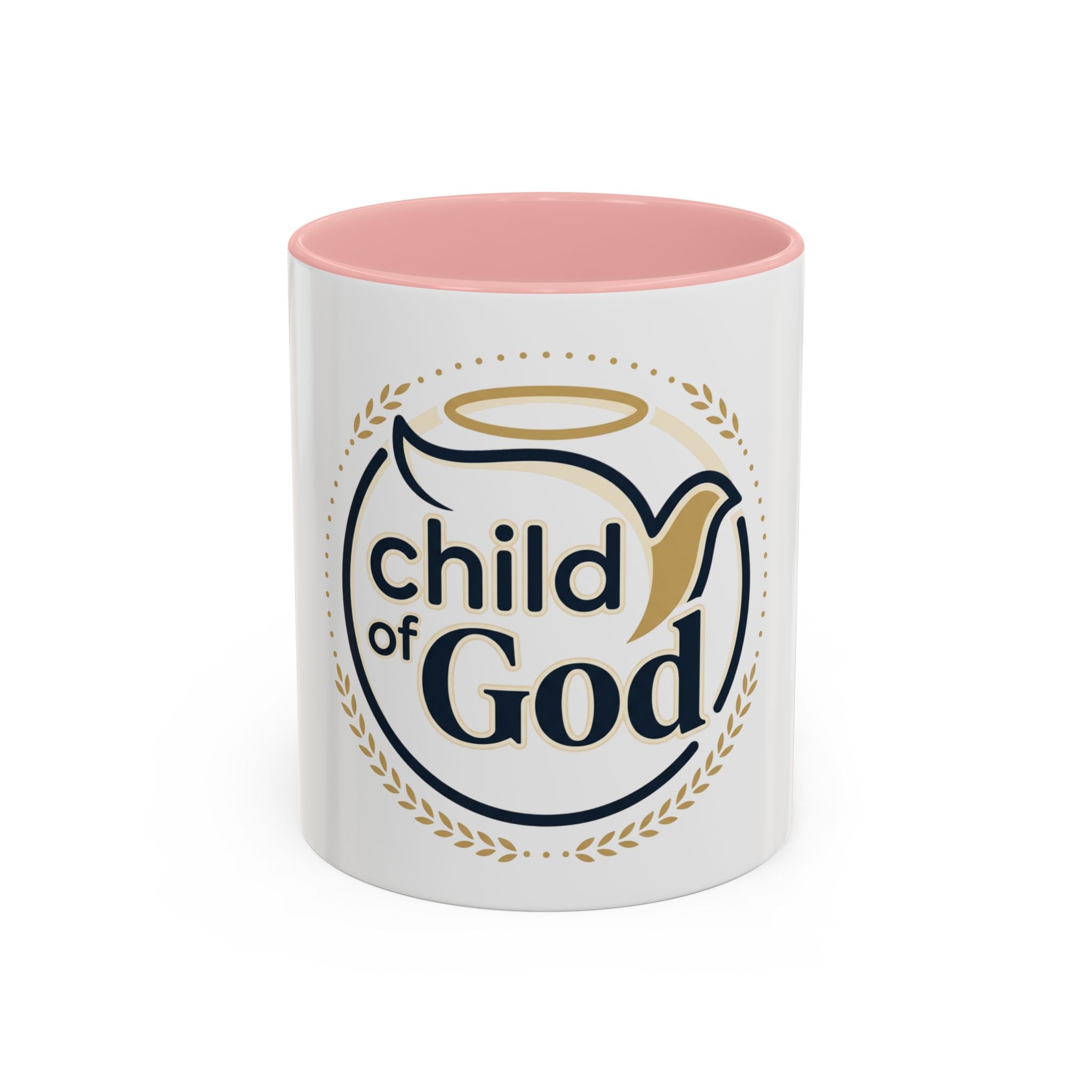 Child of God Accent Coffee Mug — 11/15 oz Christian Faith Ceramic Mug