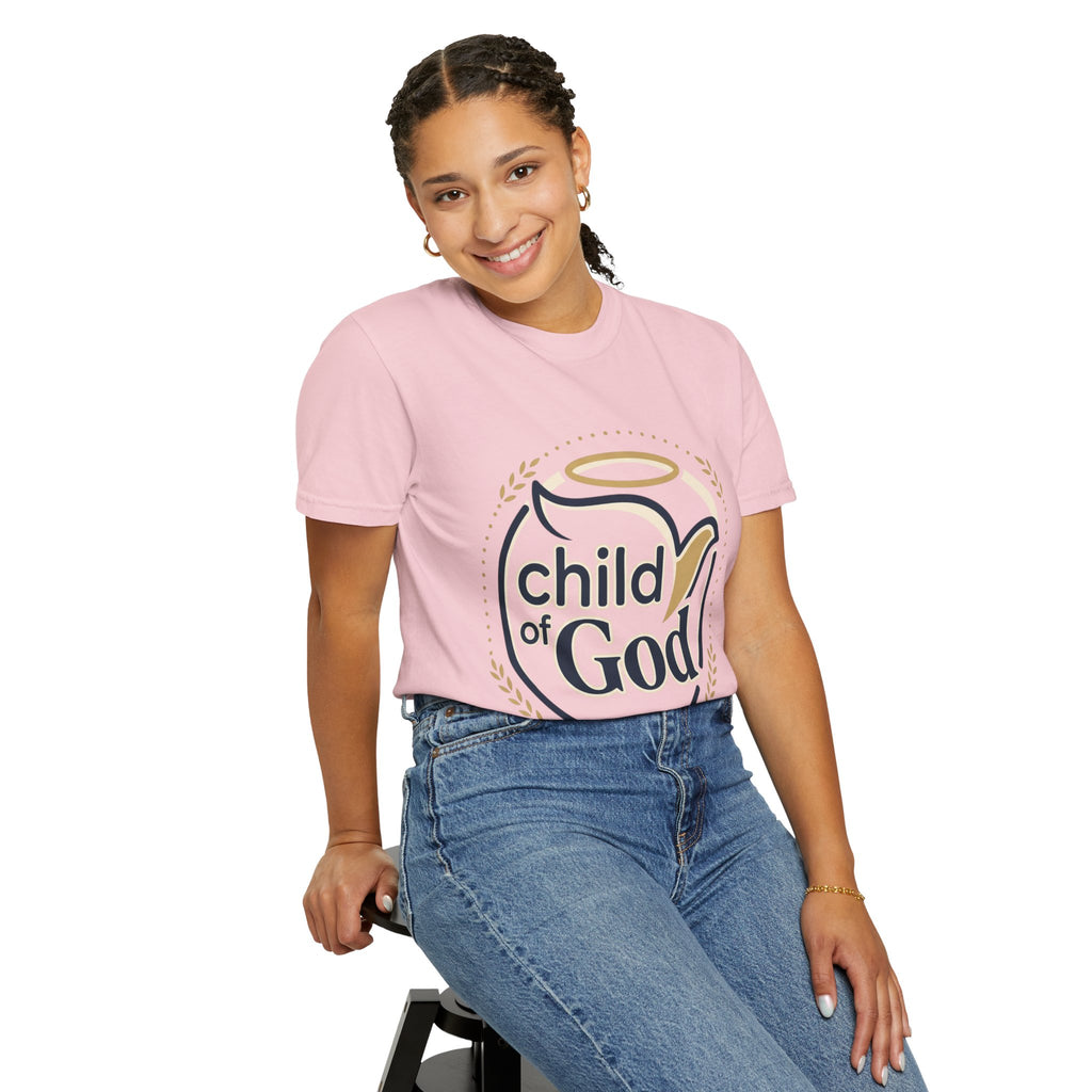 Child of God T‑Shirt — Faith Christian Tee with Dove & Halo