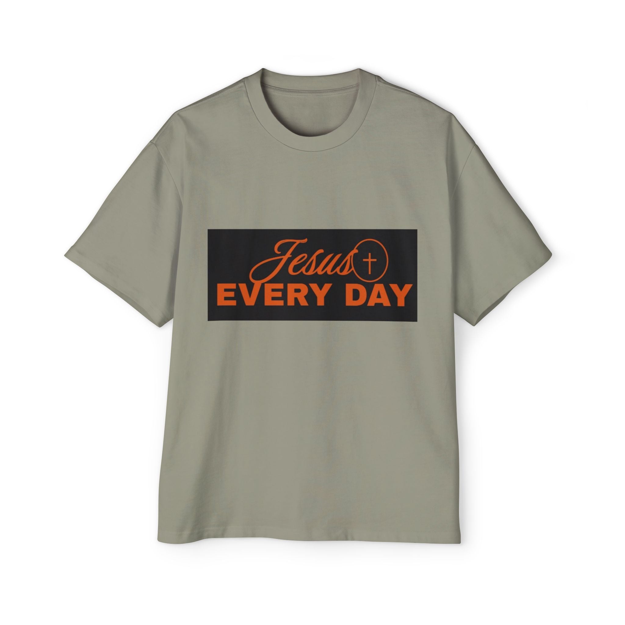 Jesus Every Day T-Shirt | Grunge Christian Tee