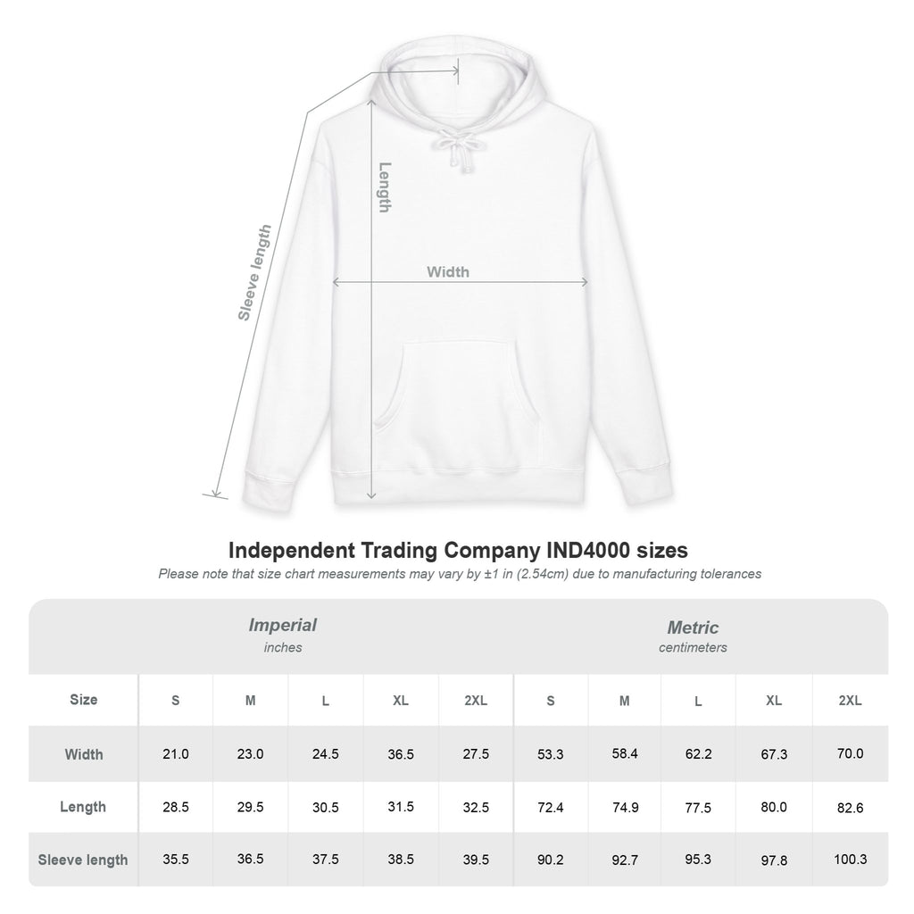 All things through God Hooded Sweatshirt