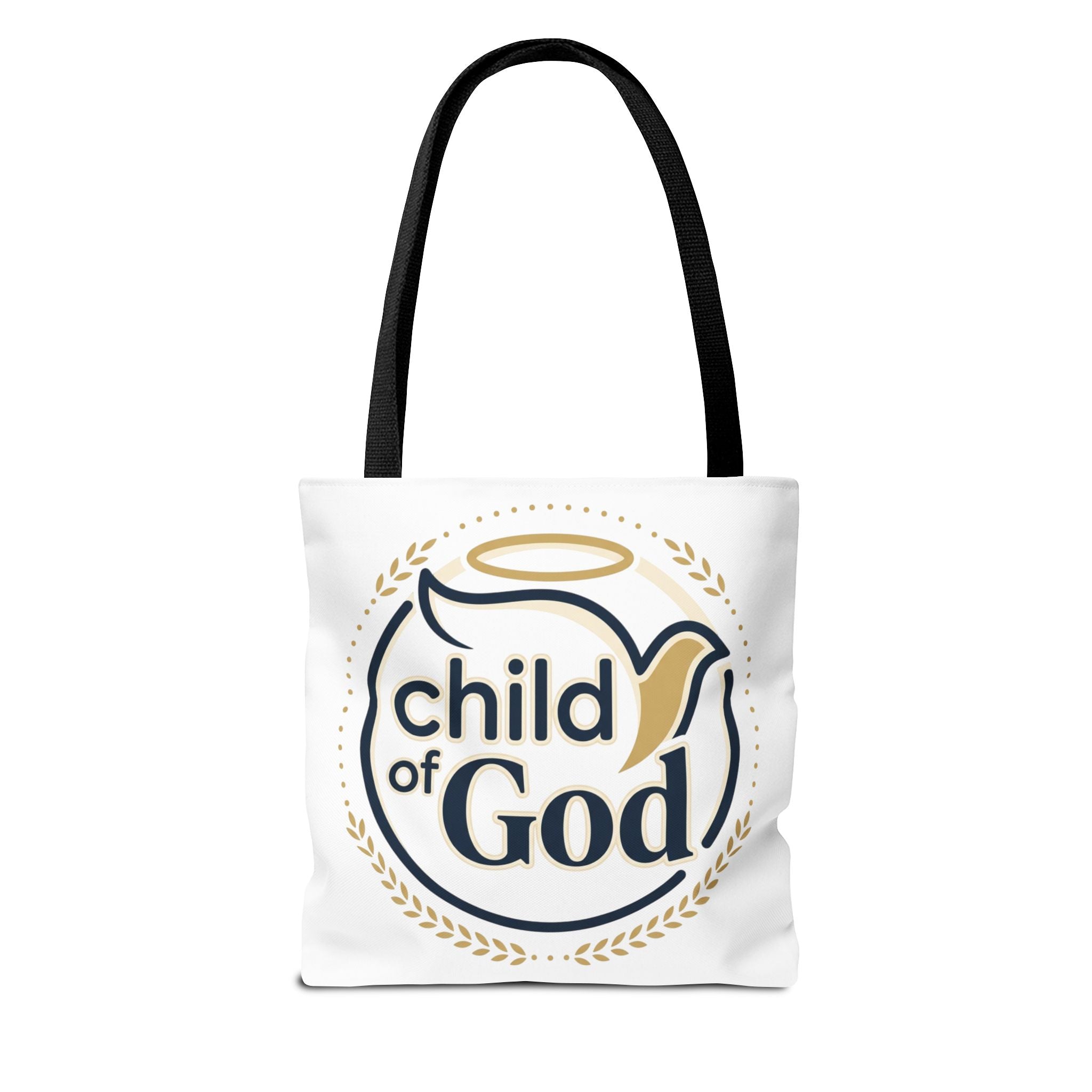 Child of God Tote Bag — All-Over Print Christian Canvas Tote